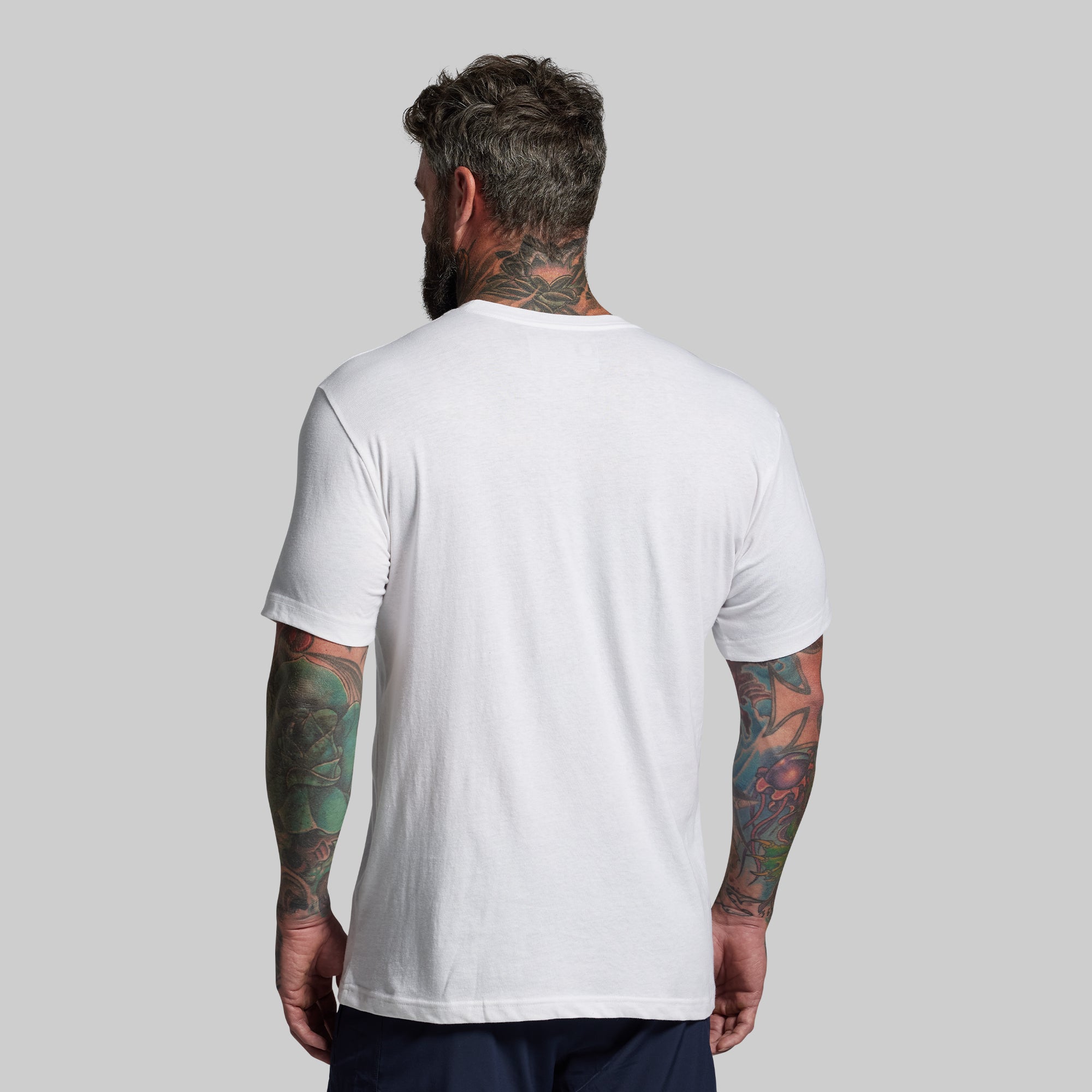 BP Flag Tee (White/Red) - Image 2