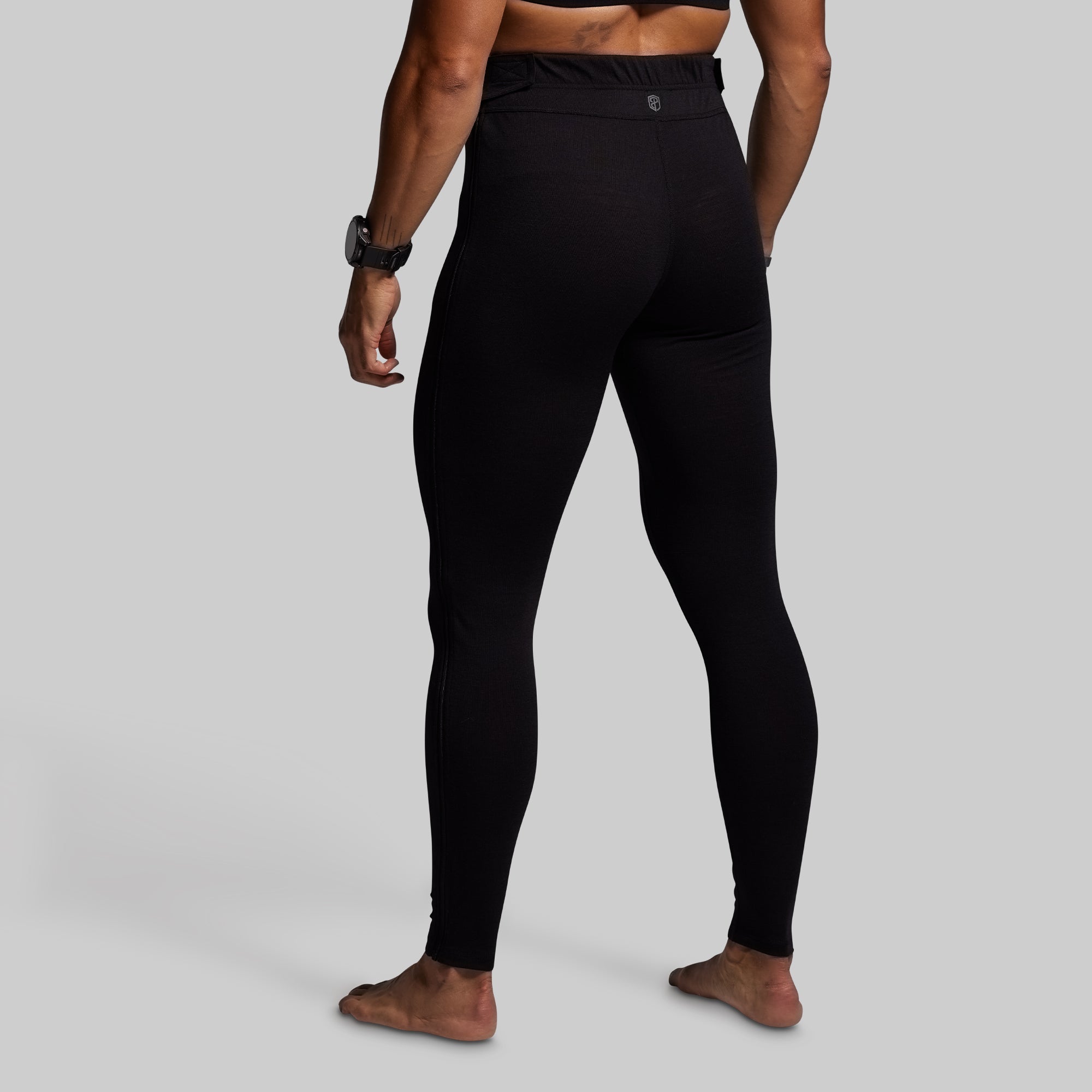 Women's Ridgeline Merino Full Zip Bottom 165 (Black) - Image 2