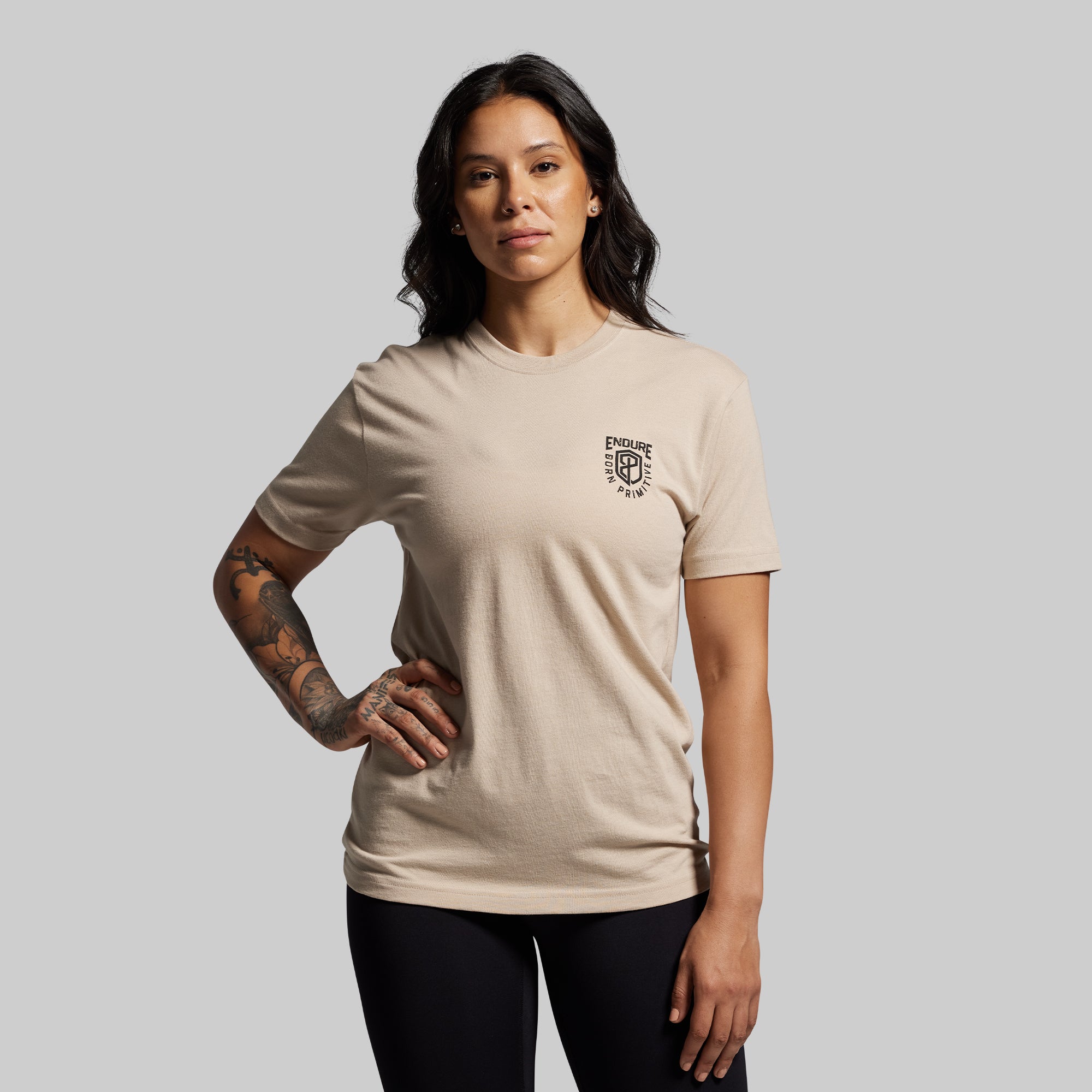 Endure Tee (Tan) - Image 2