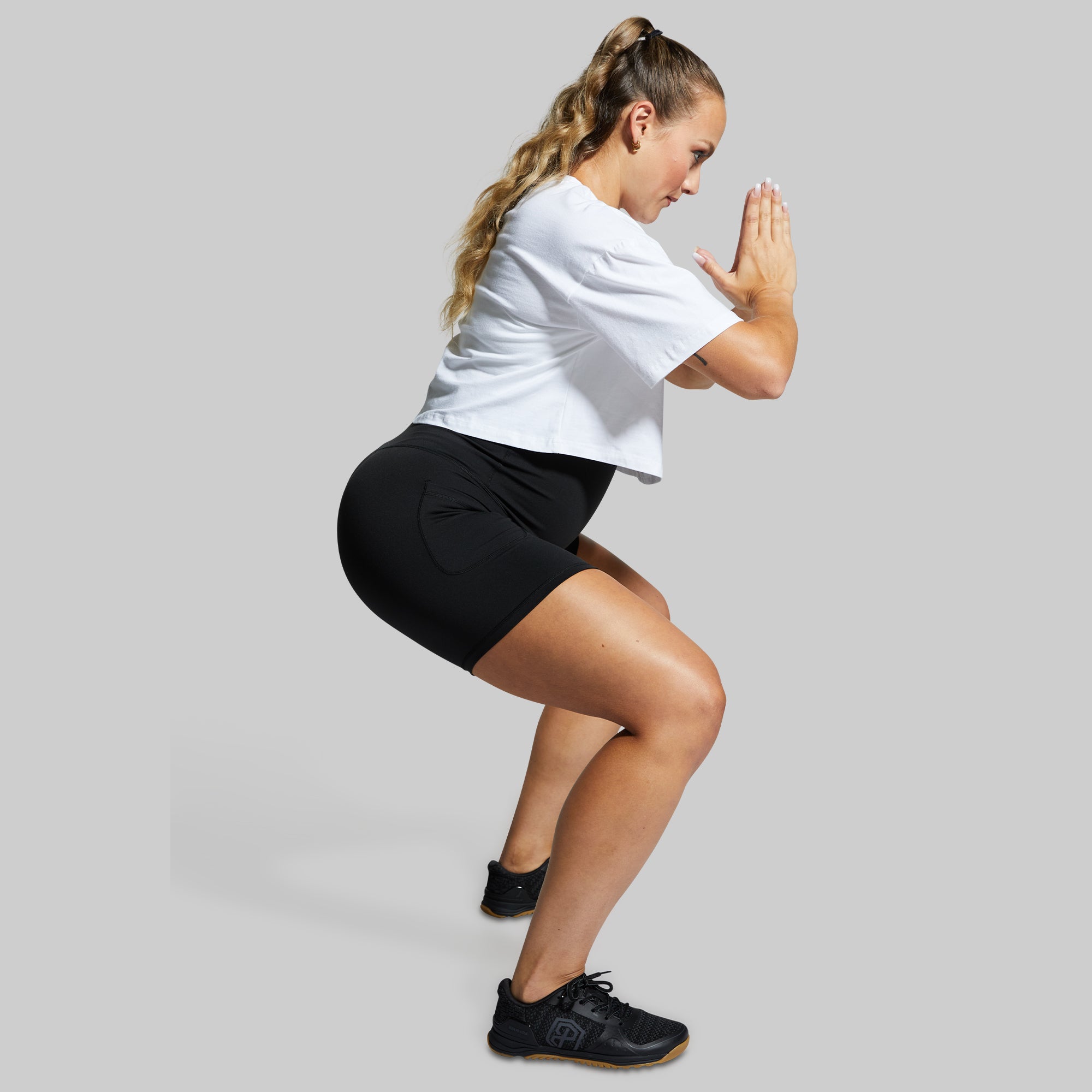 Maternity Biker Short (Black) - Image 5