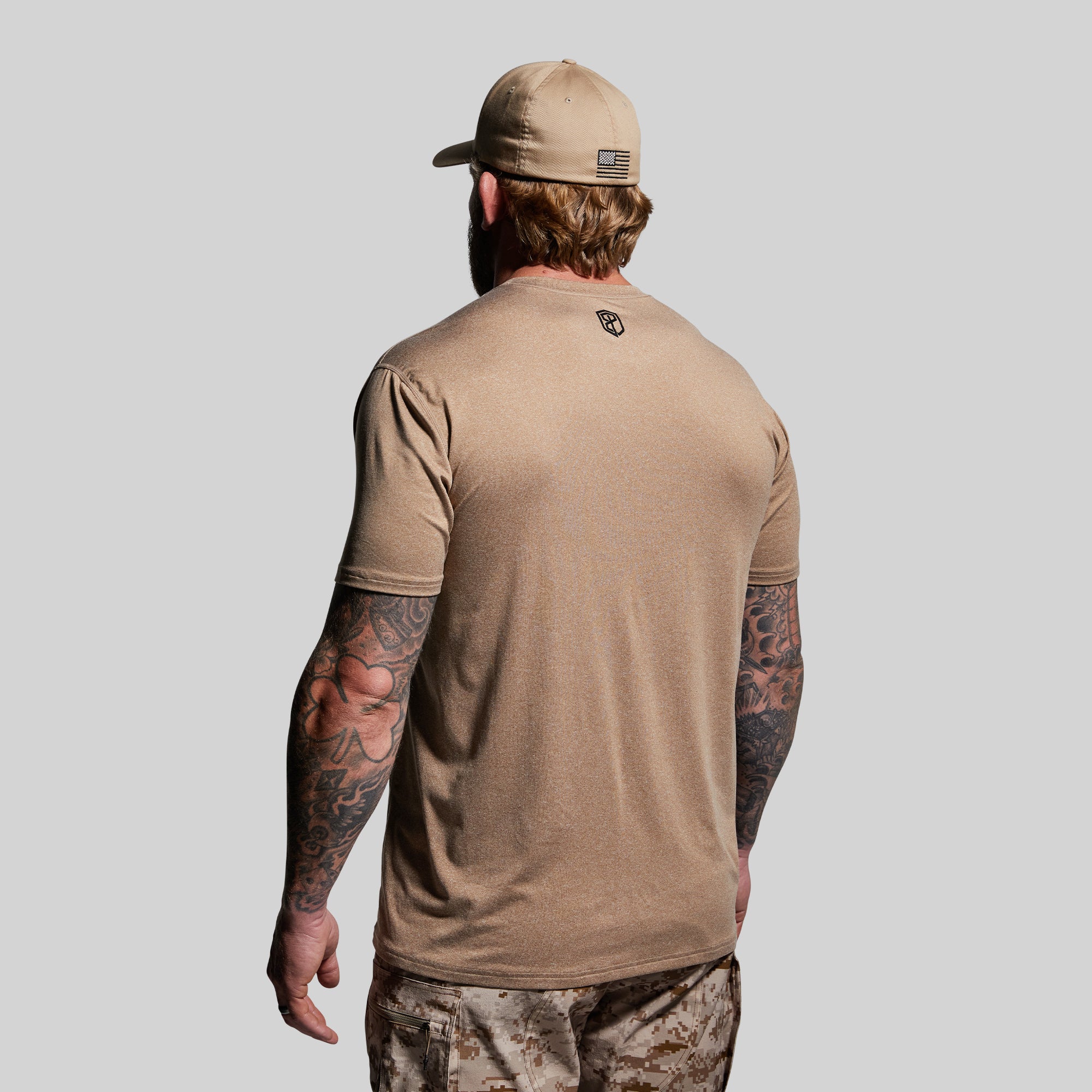 Tactical Brand Range Shirt Flag (Brown) - Image 2