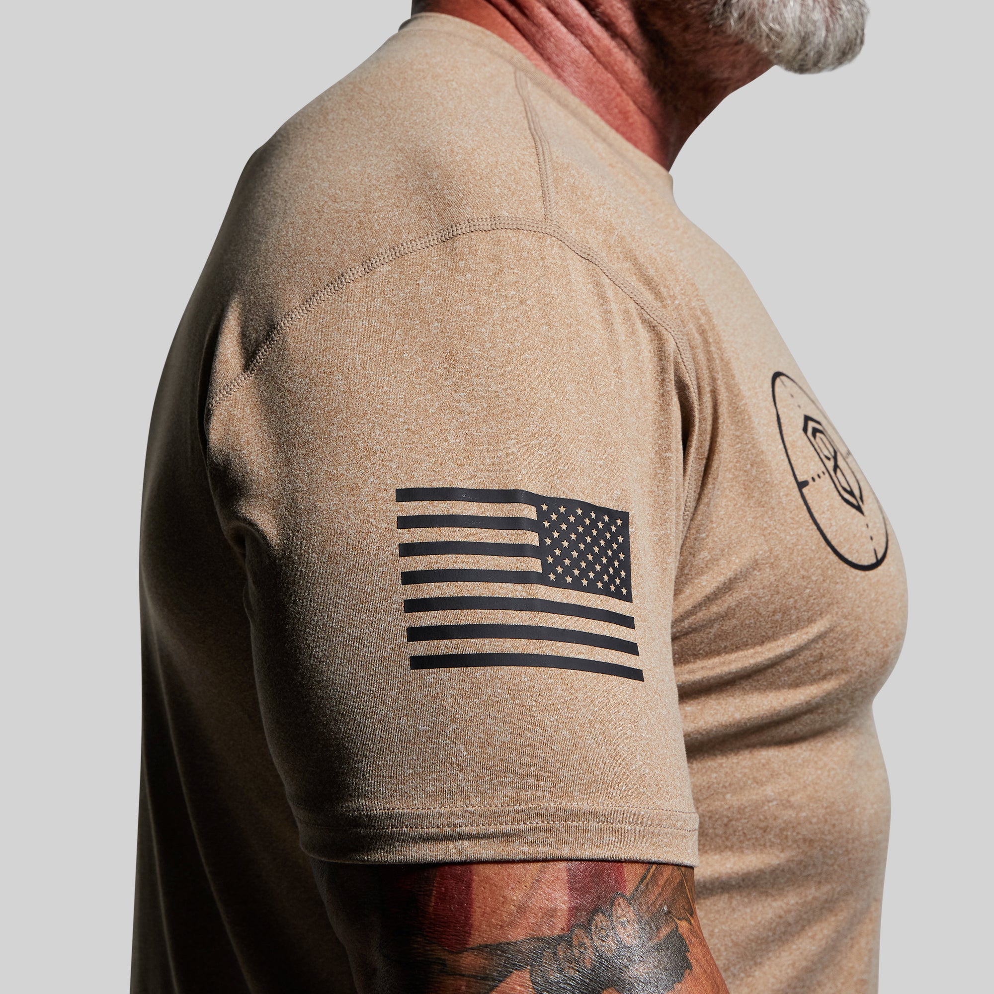 Tactical Brand Range Shirt Flag (Brown) - Image 4