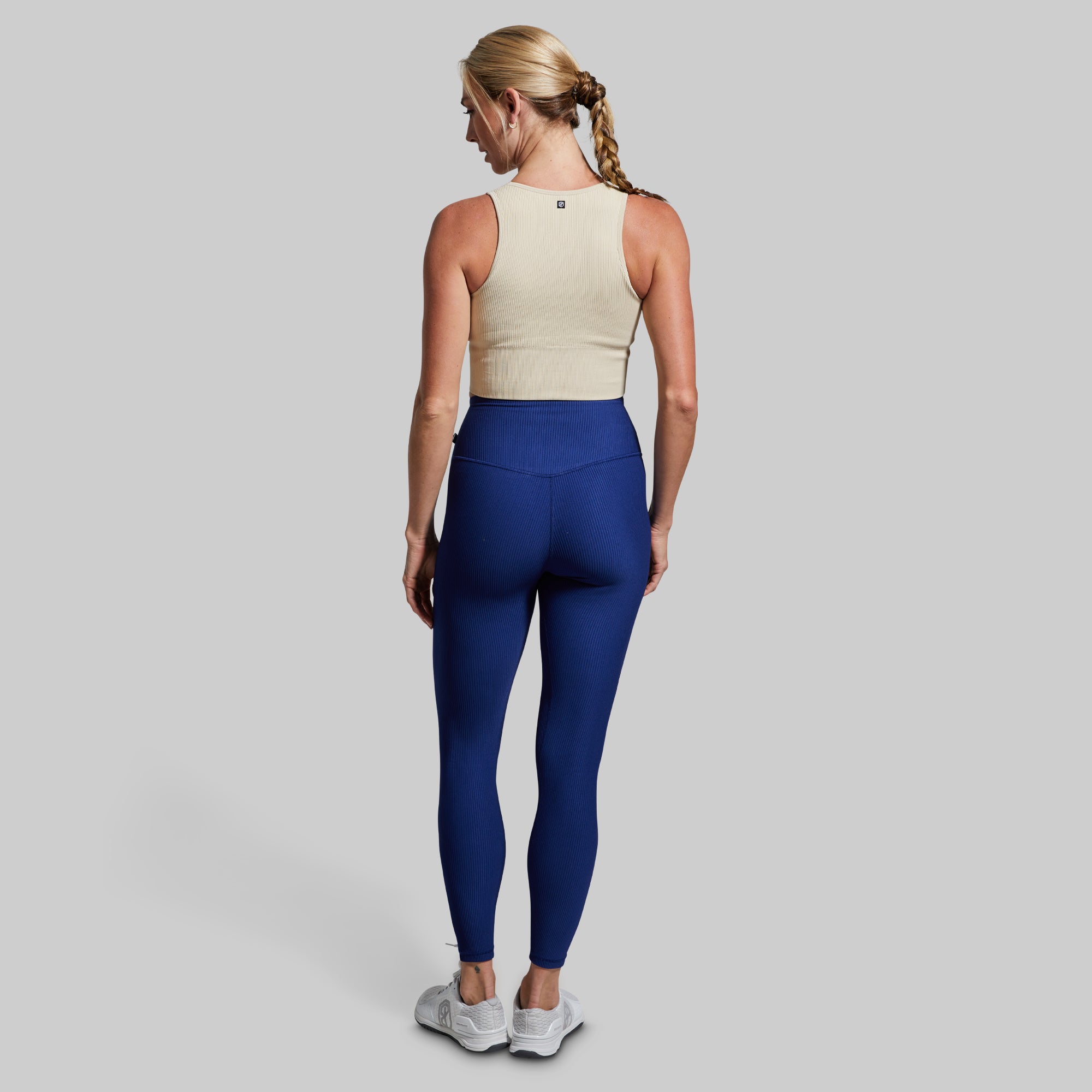 Good to Go Seamless Crop Tank (Oatmeal) - Image 6