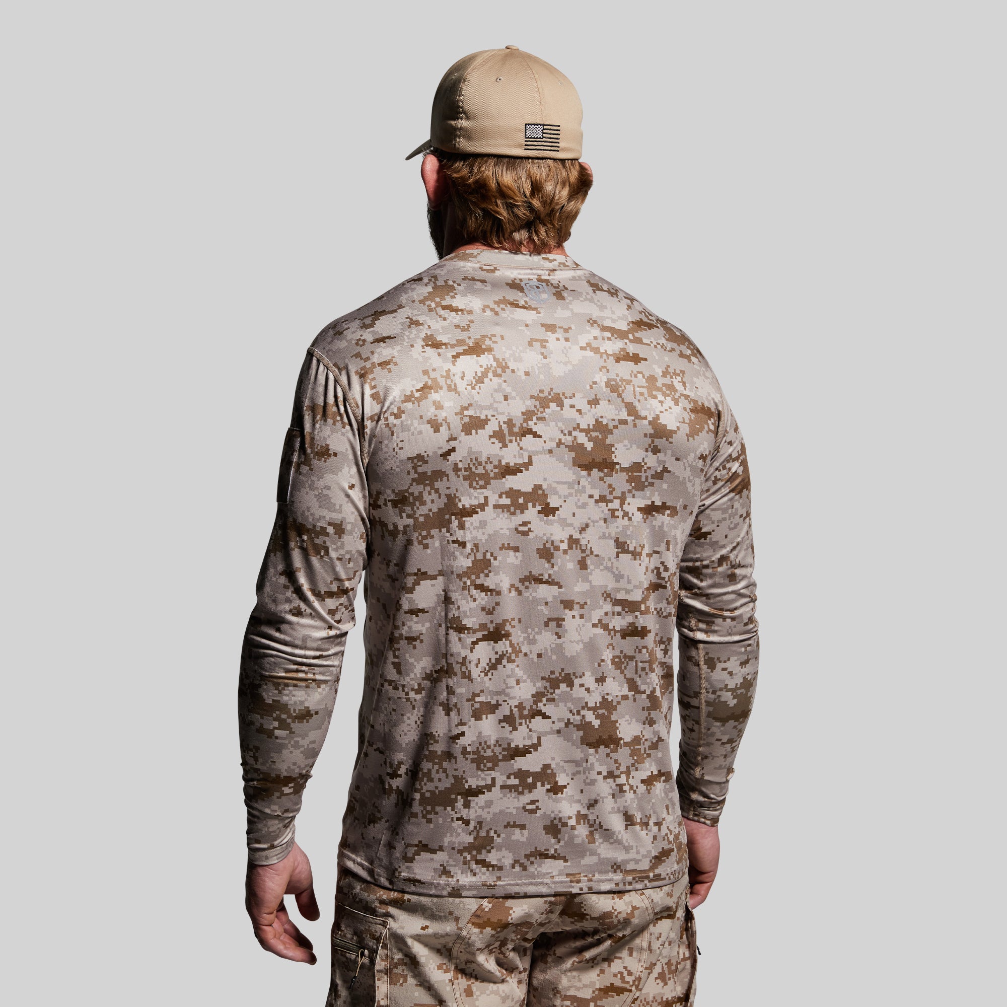 Long Sleeve Range Shirt (Desert Digital) - Image 3