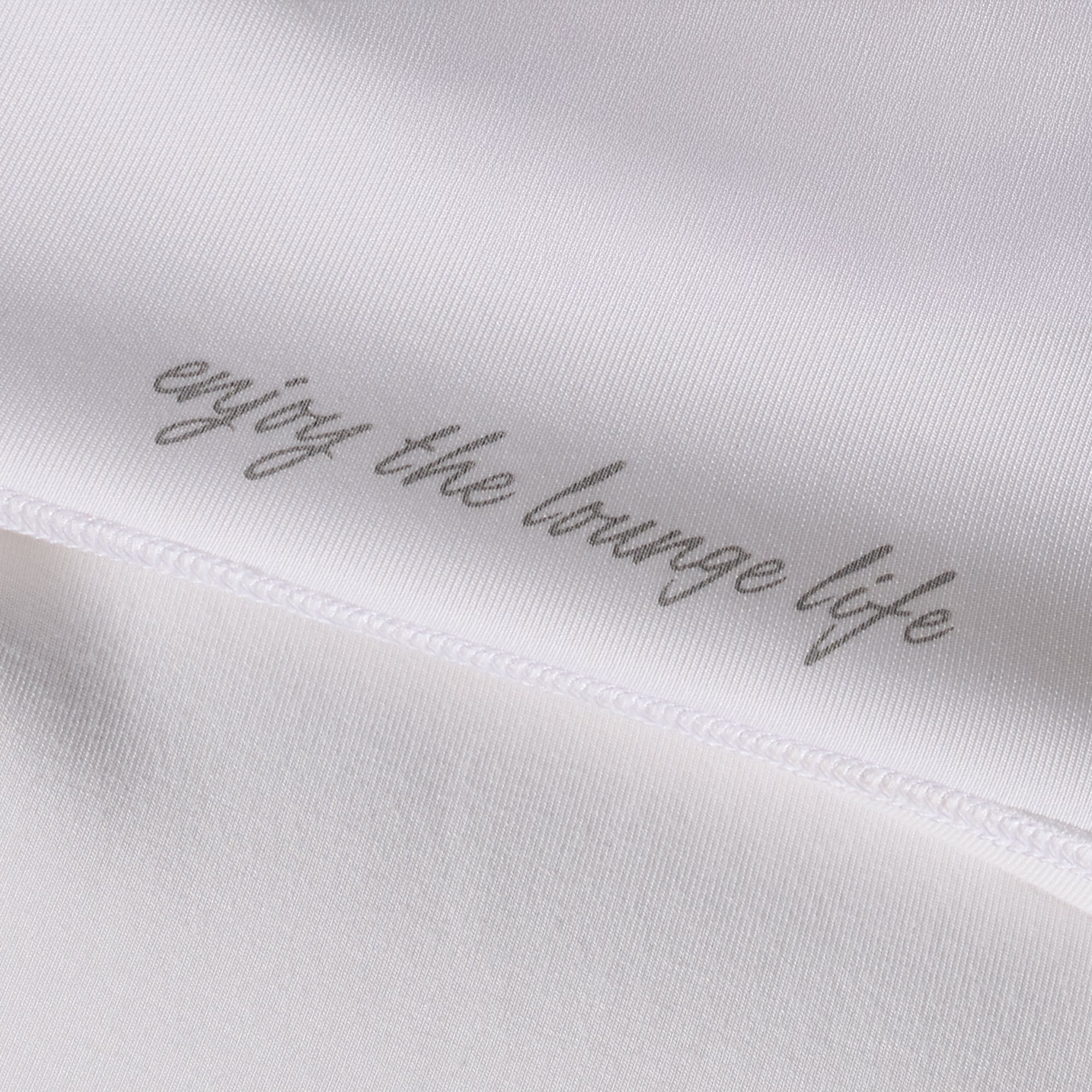 Lounge Lux Cropped Pullover (White) - Image 5