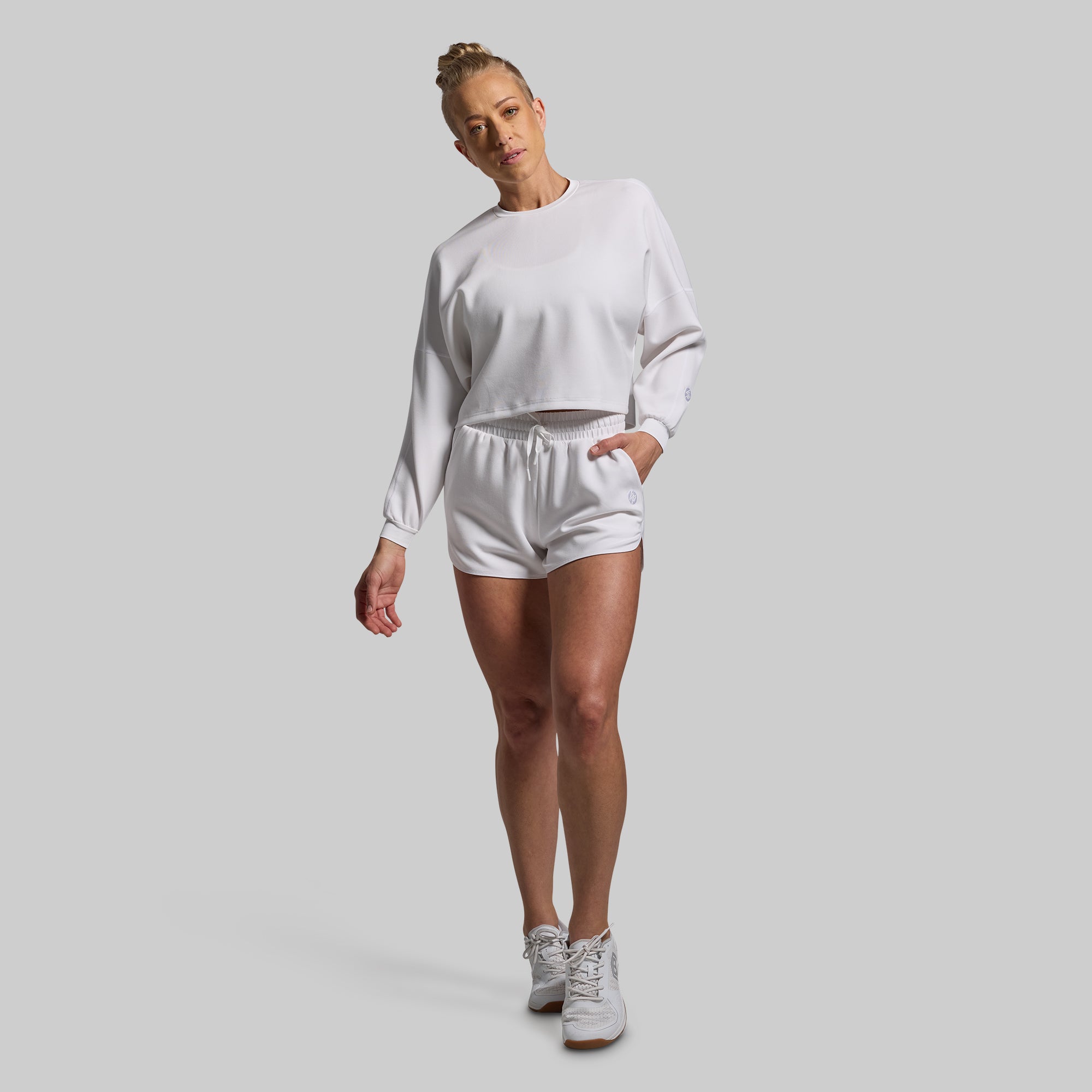 Lounge Lux Short (White) - Image 7