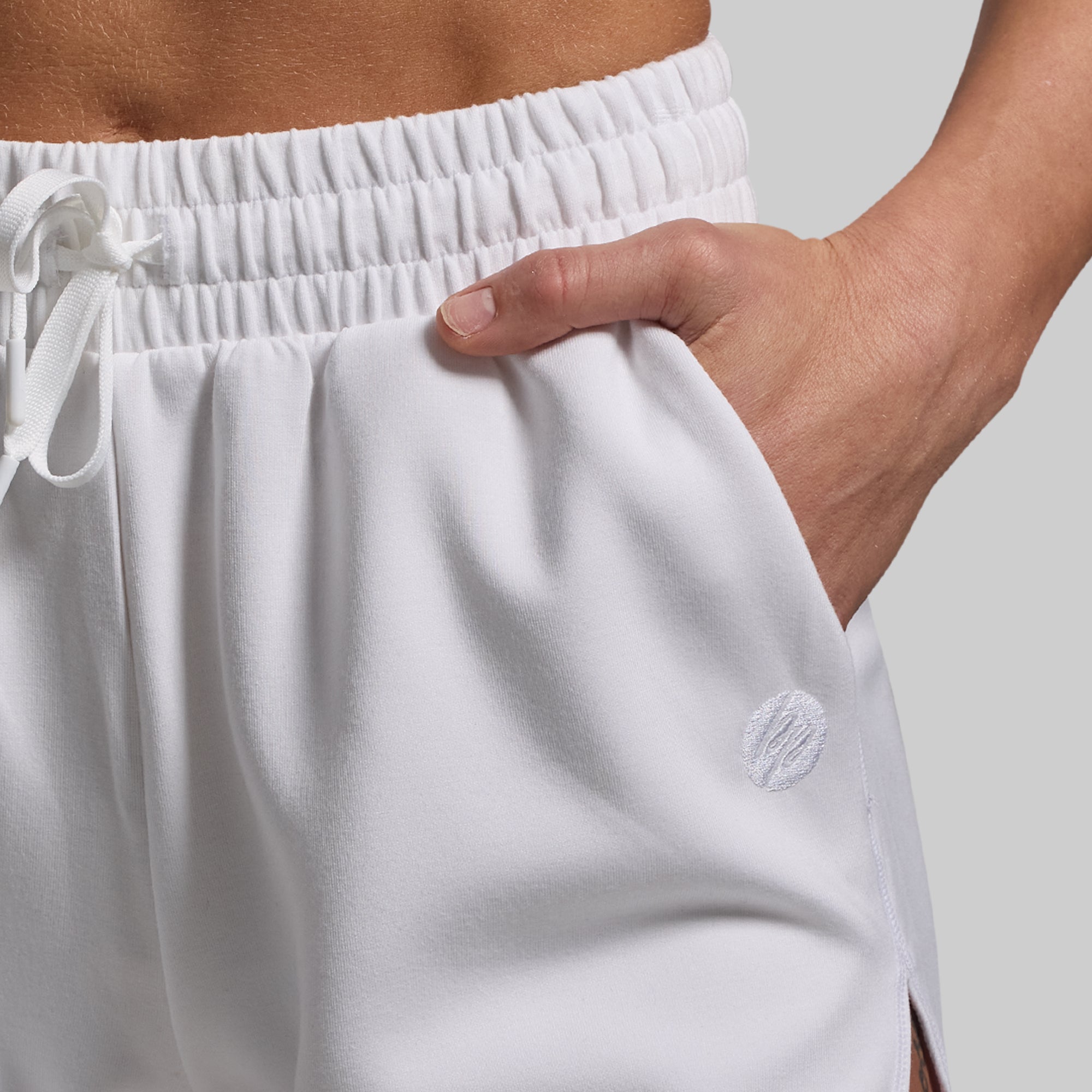 Lounge Lux Short (White) - Image 6