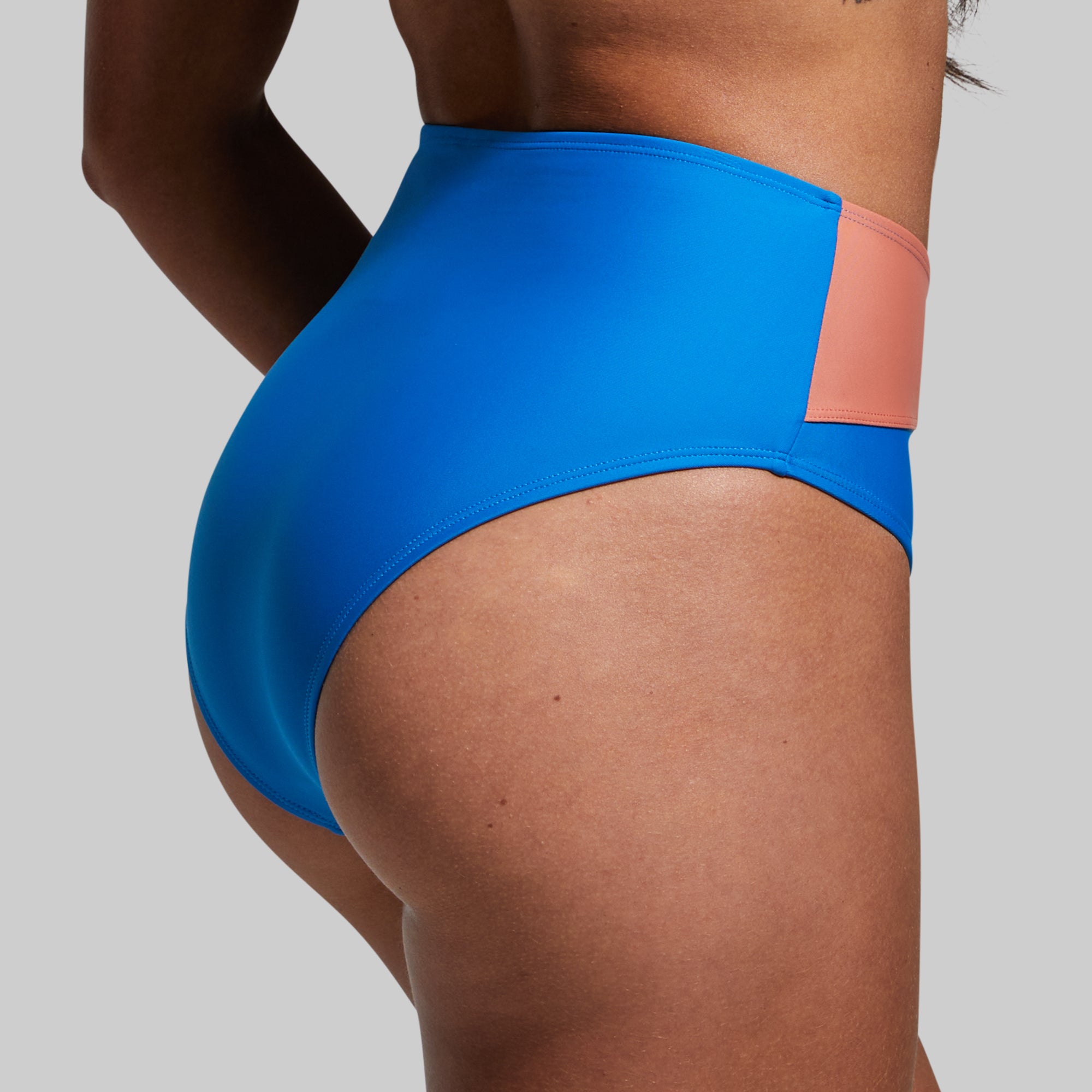 Tropics Bikini Bottom (Flame/Mint/Bright Blue) - Image 2