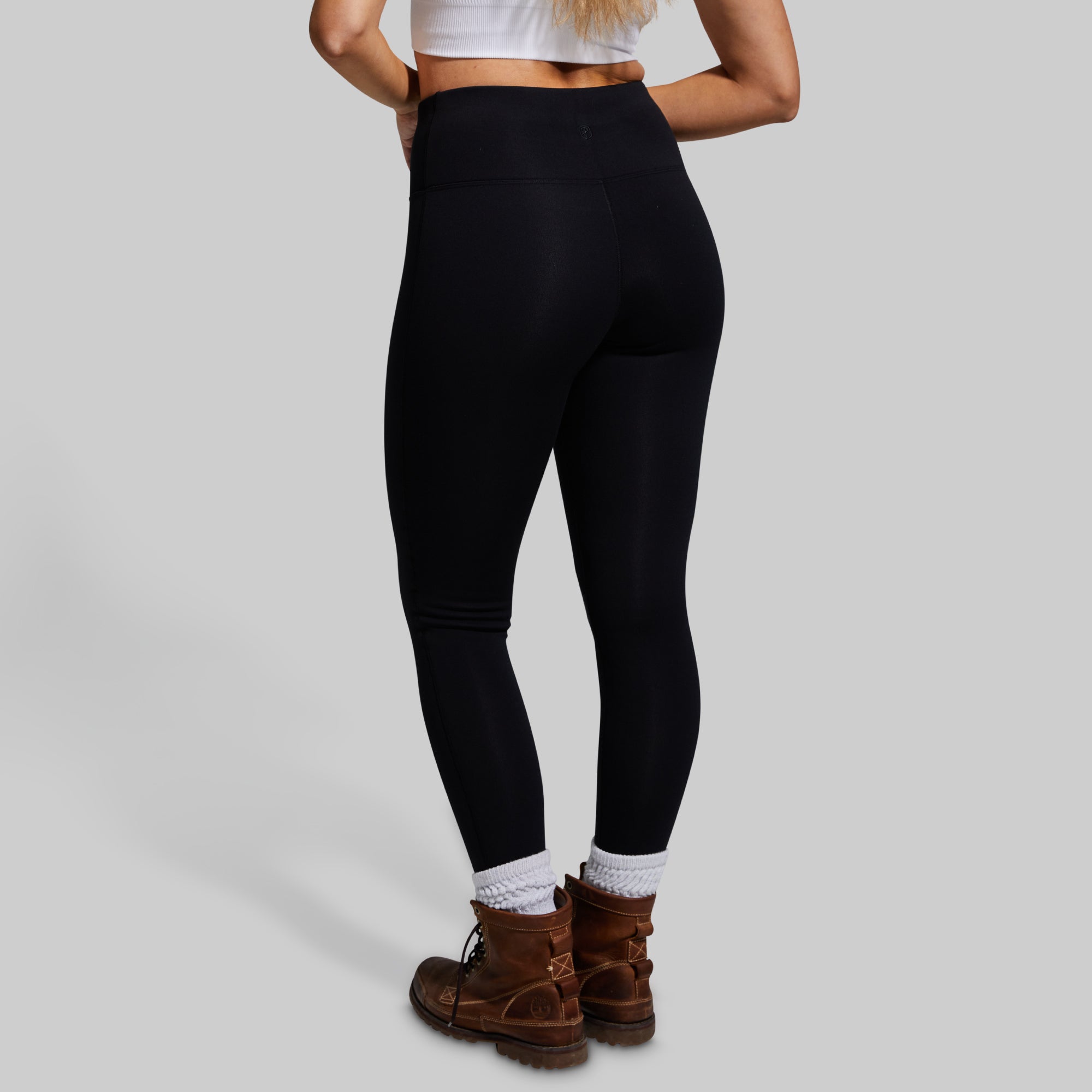 Fleece Lined Legging (Black) - Image 6