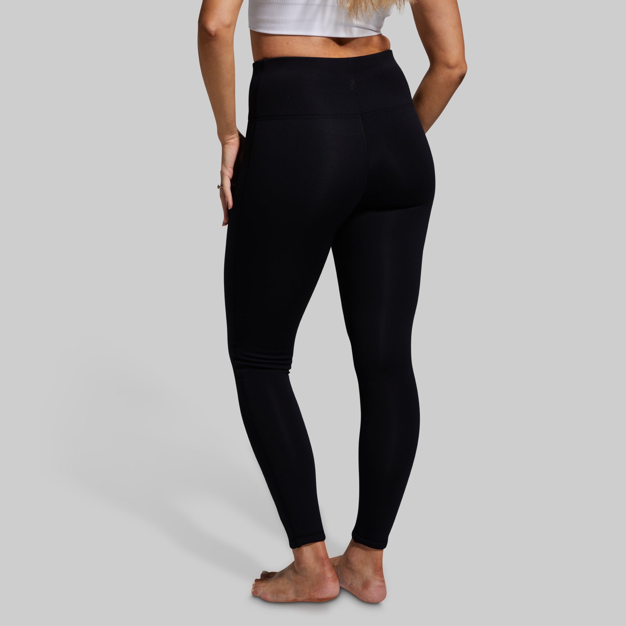 Fleece Lined Legging (Black) - Image 3