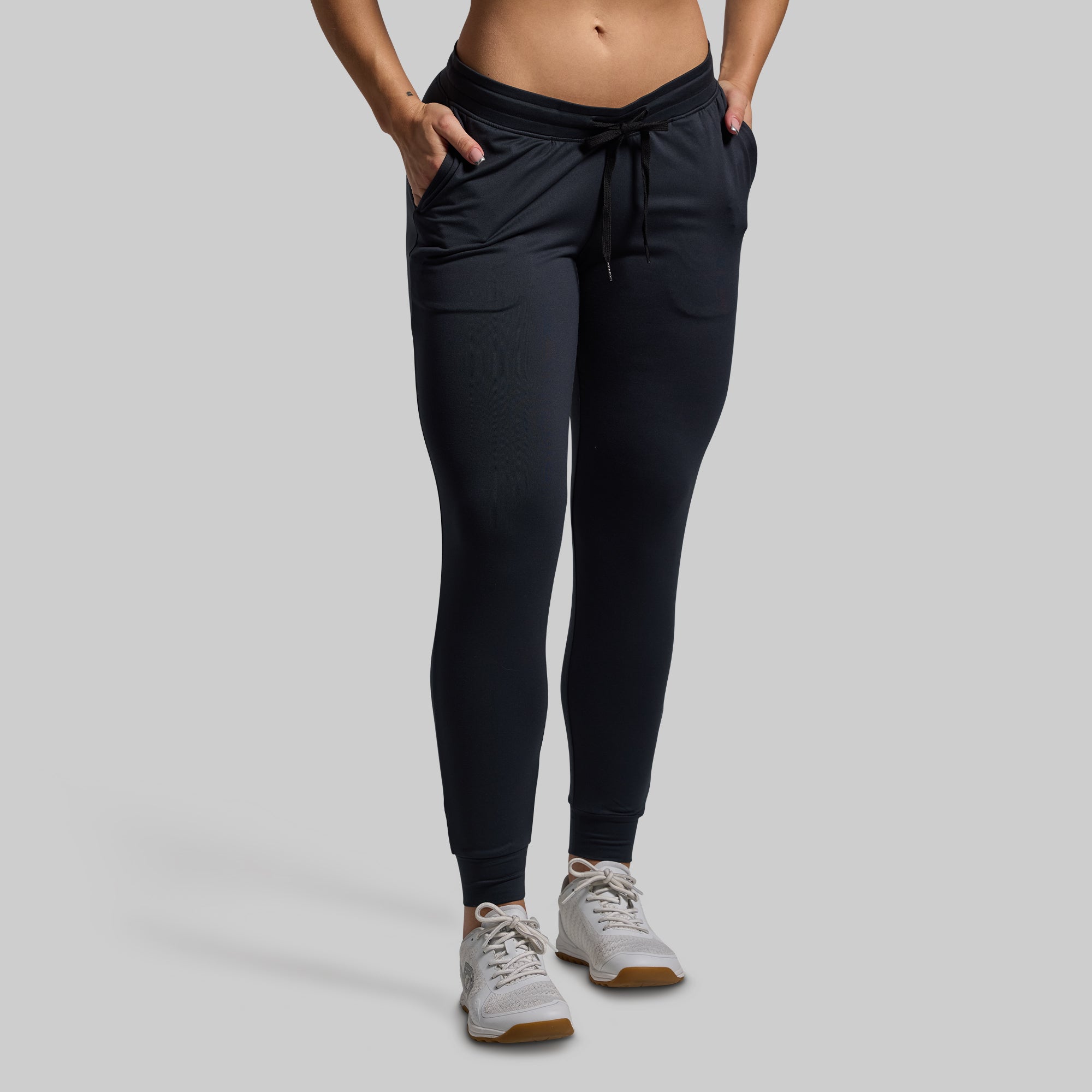 Women's Rest Day Low Rise Athleisure Jogger (Black)
