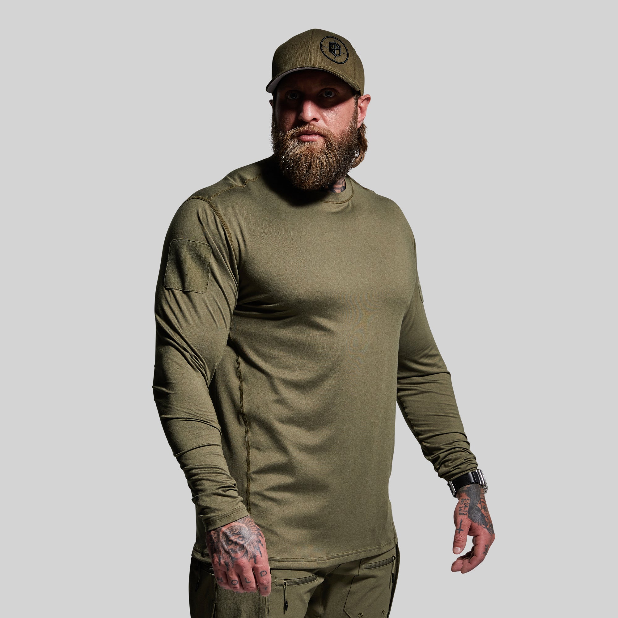 Long Sleeve Range Shirt (OD Green) - Image 5