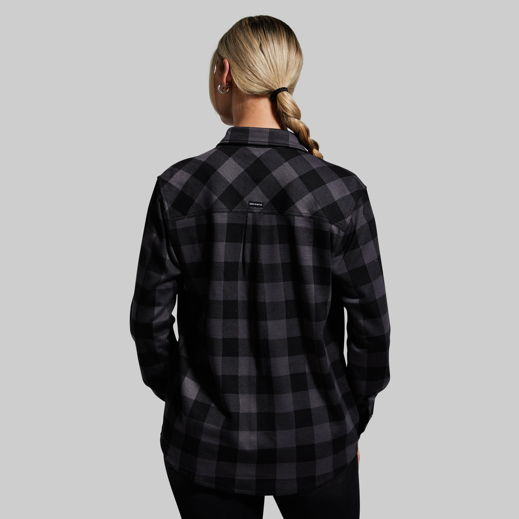 Woodsman Stretchy Flannel (Smoke) - Image 6