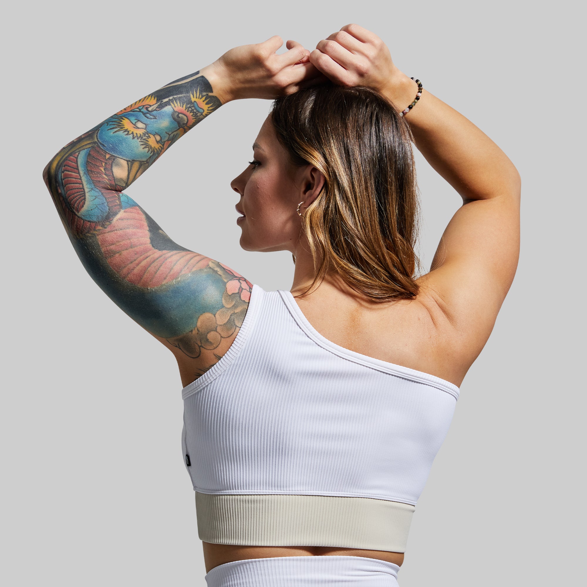 Evolve Sports Bra (White) - Image 2