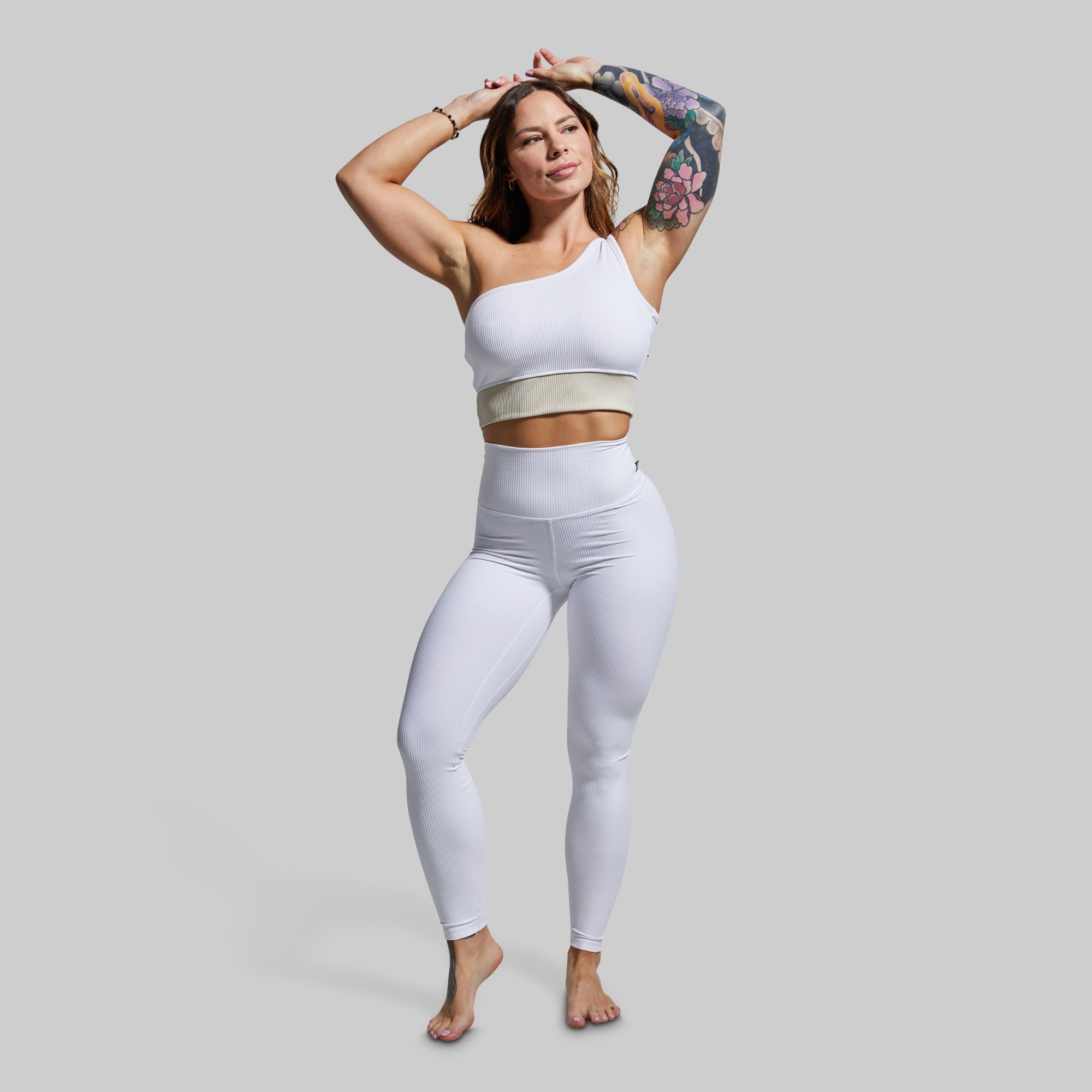 Evolve Sports Bra (White) - Image 5
