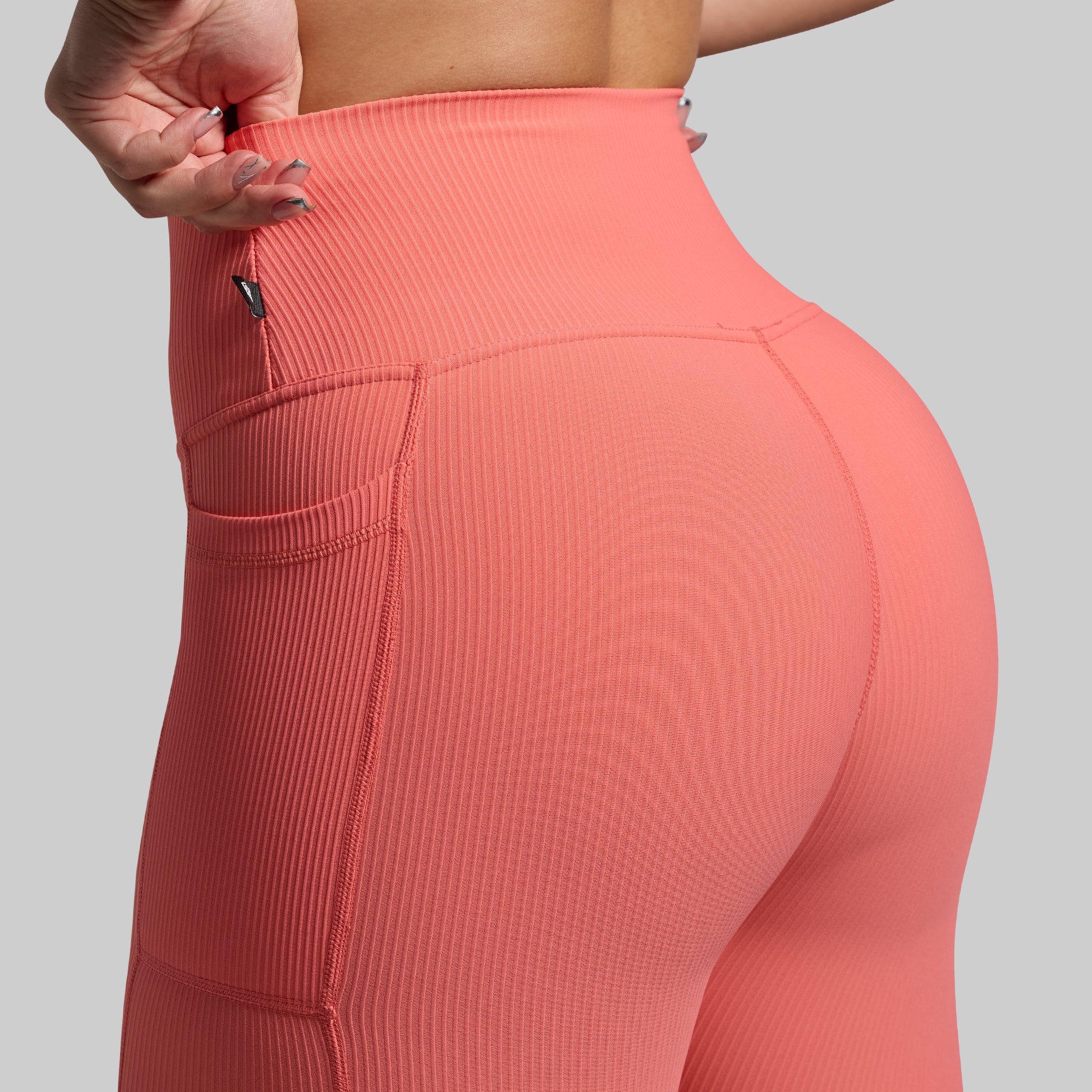 All or Nothing Capri w/ Pockets (Hot Peach) - Image 5