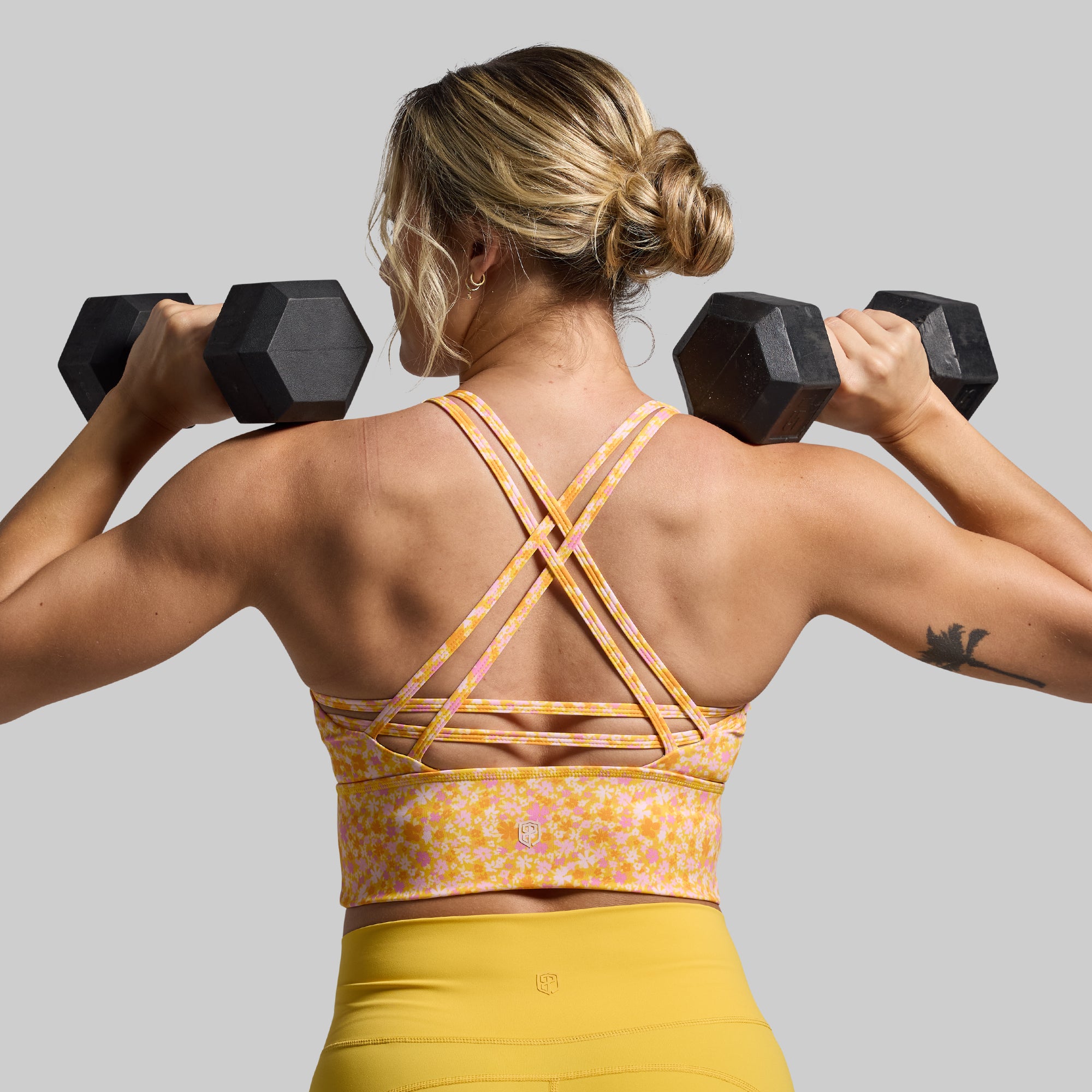 Crossfire Sports Bra (Flower Power) - Image 3