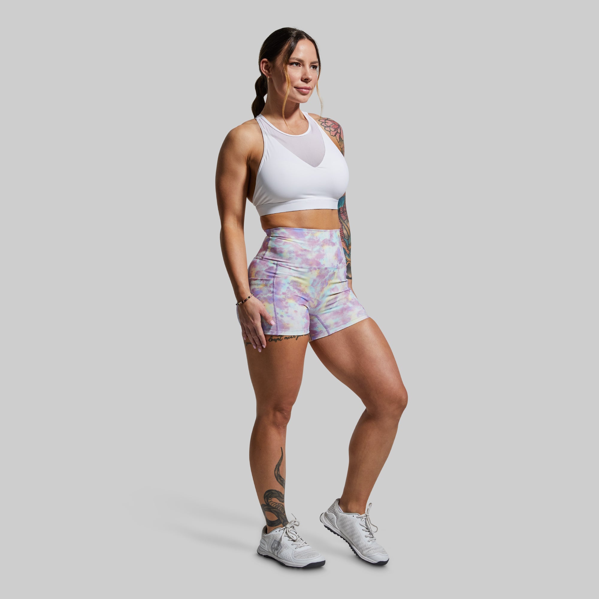 Shoots Sports Bra (White) - Image 6