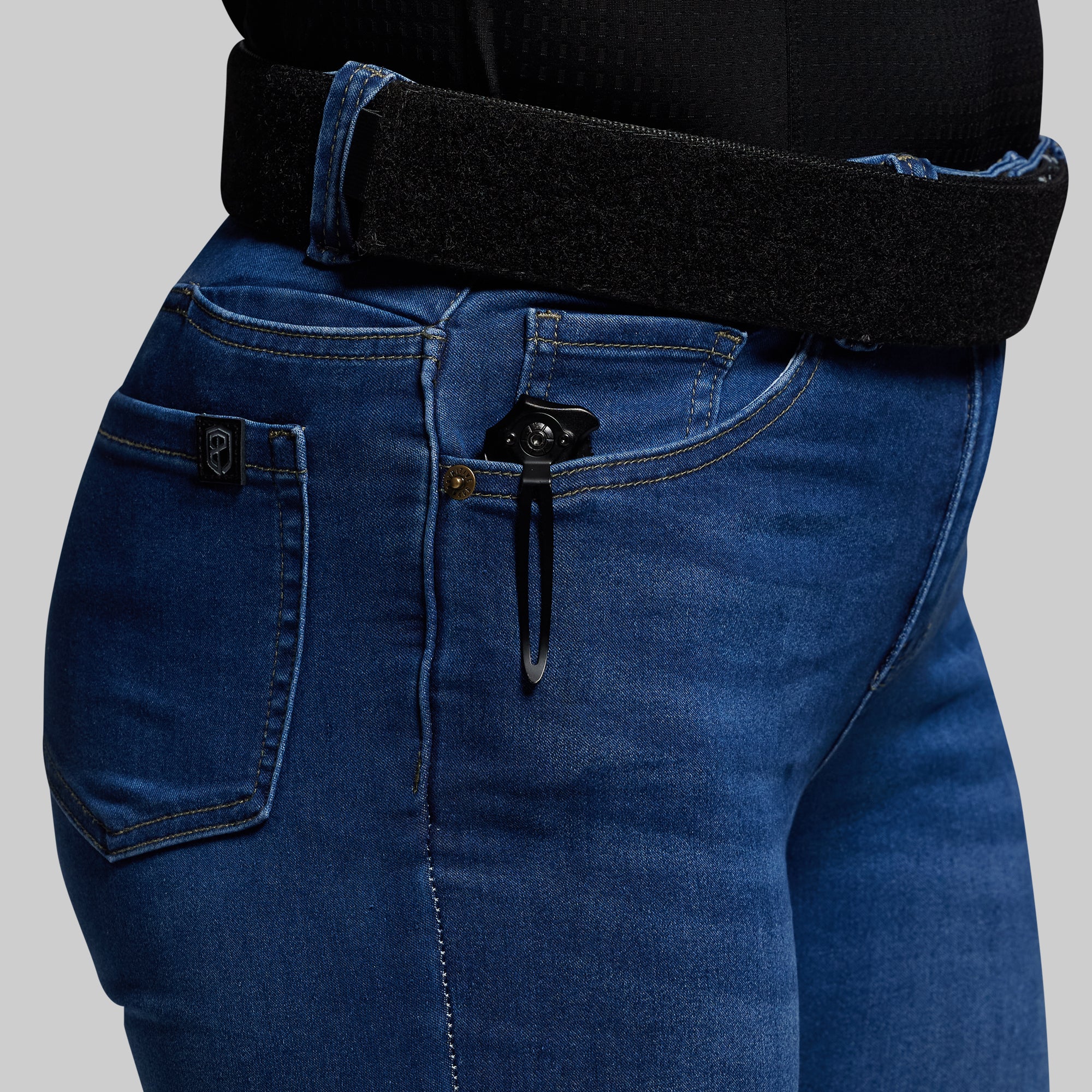 FLEX Recon Mid-Rise Skinny Jean (Dark Wash) - Image 5