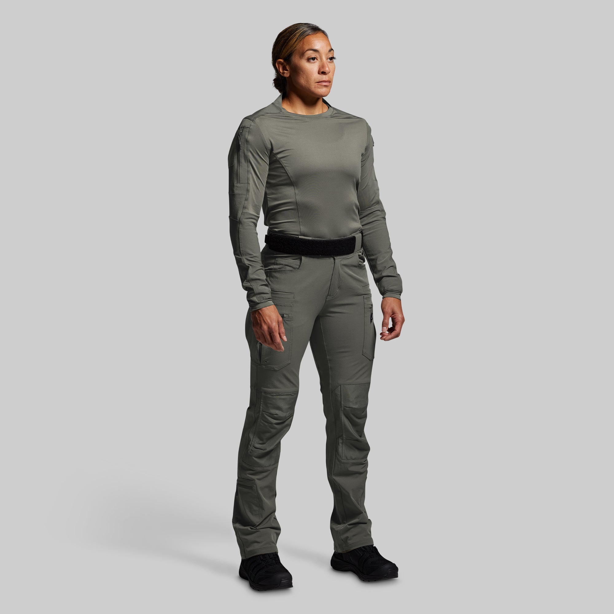 Women's Long Sleeve Op Top (Ranger Green) - Image 9