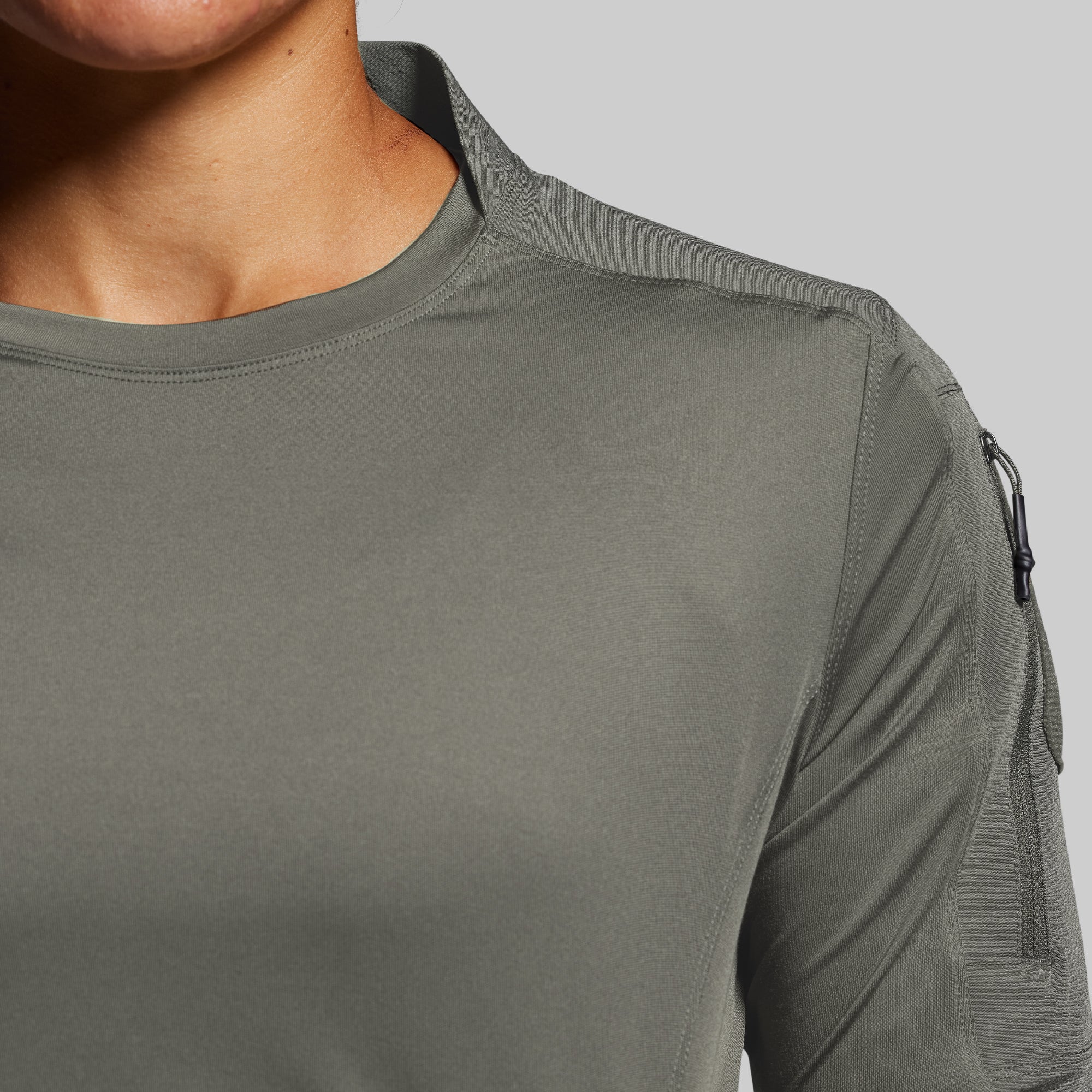 Women's Long Sleeve Op Top (Ranger Green) - Image 3