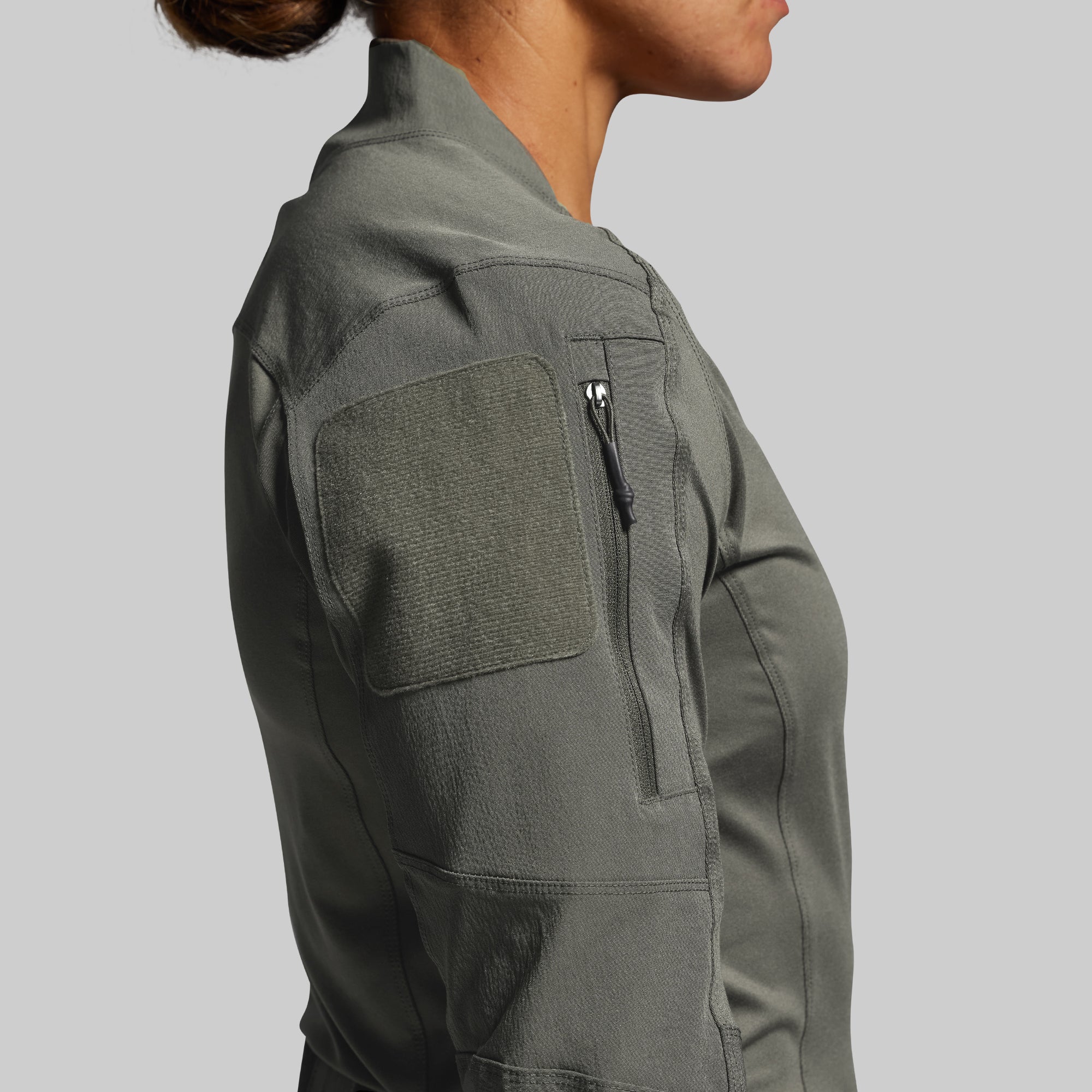 Women's Long Sleeve Op Top (Ranger Green) - Image 5