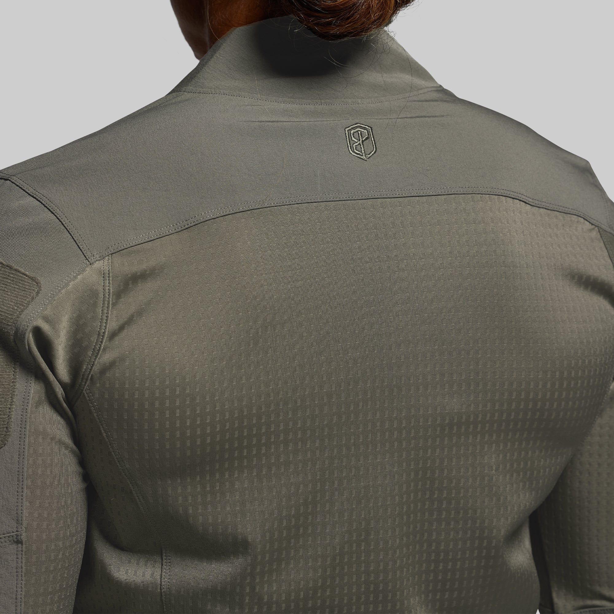 Women's Long Sleeve Op Top Pro (Ranger Green) - Image 3