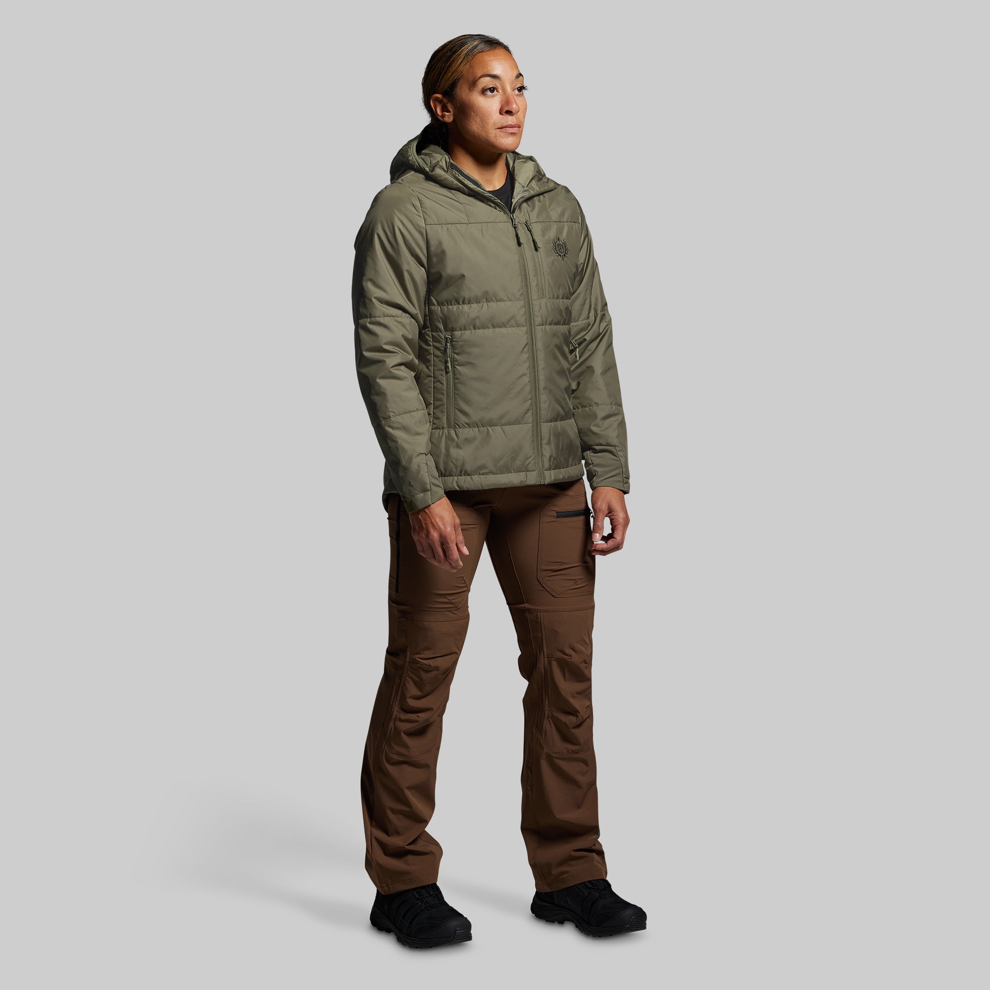 Women's Tundra Jacket Light 2.0 (OD Green) - Image 9