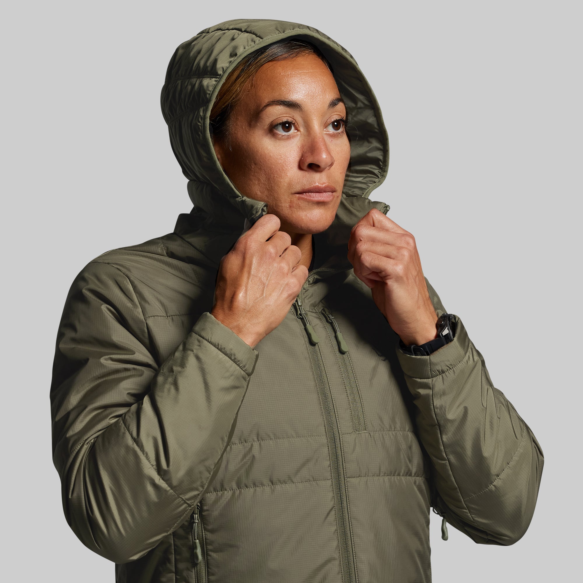 Women's Tundra Jacket Light 2.0 (OD Green) - Image 4