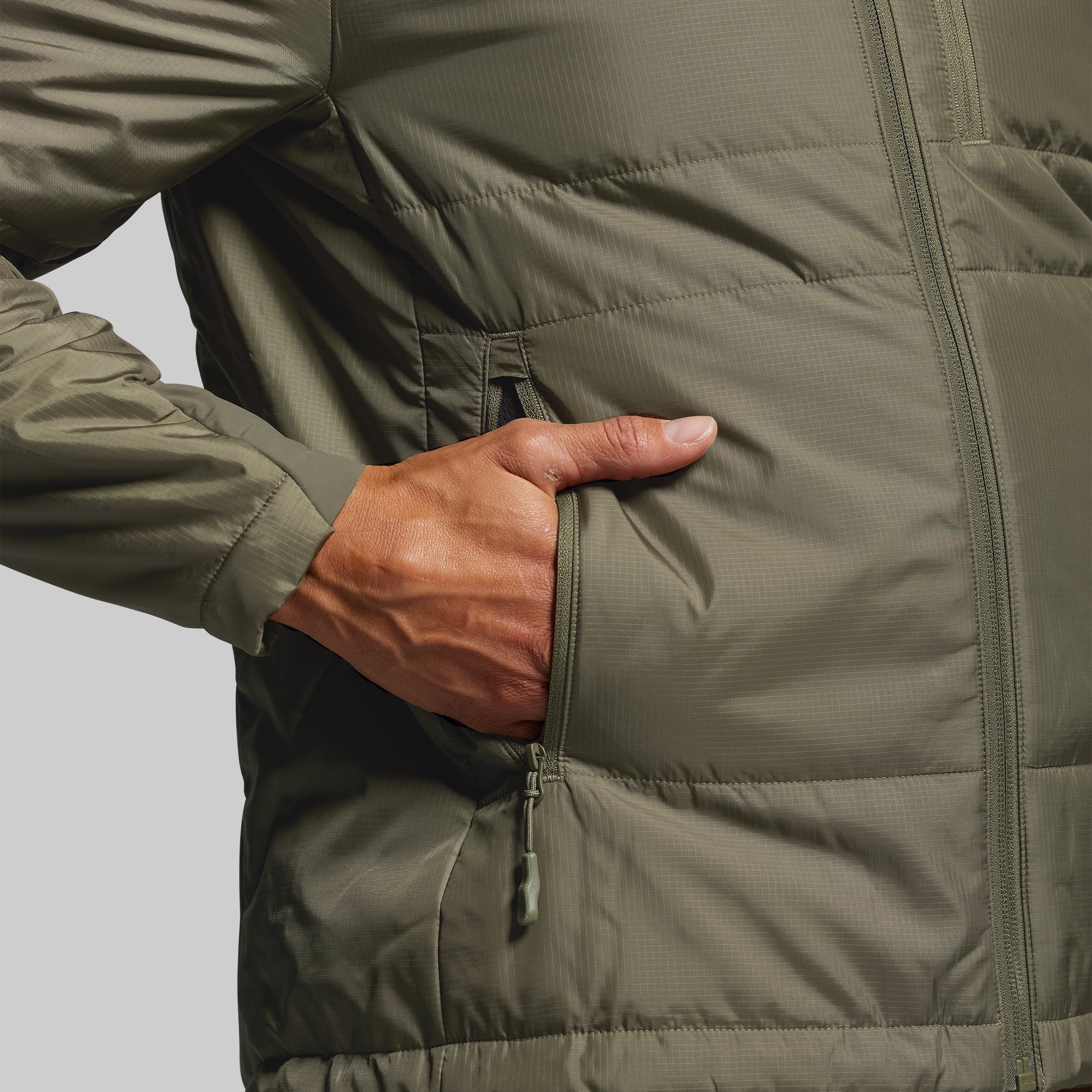 Women's Tundra Jacket Light 2.0 (OD Green) - Image 7