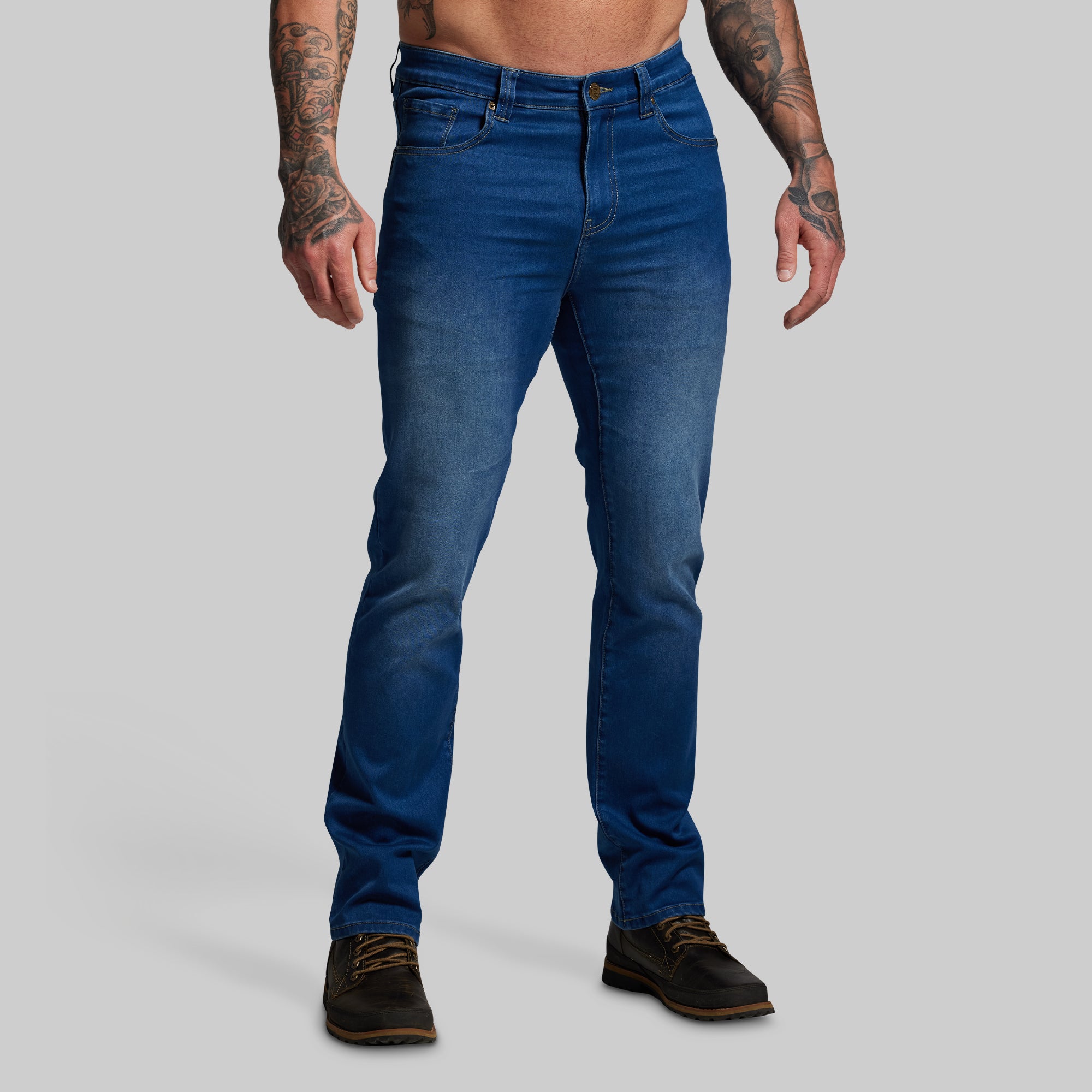 FLEX Stretchy Boot Cut Jean (Dark Wash)