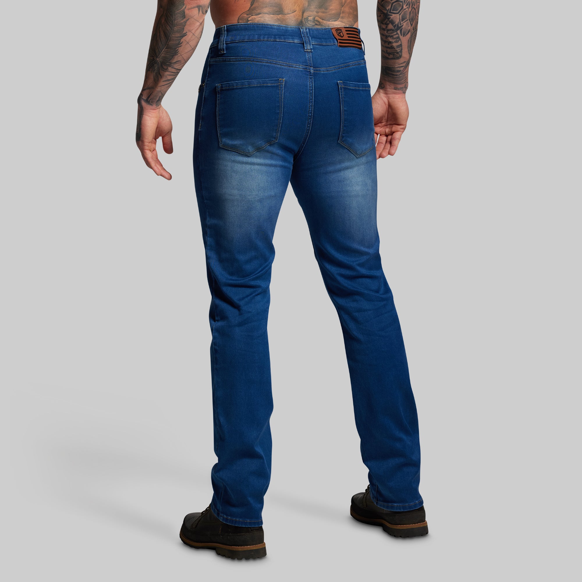 FLEX Stretchy Boot Cut Jean (Dark Wash) - Image 2