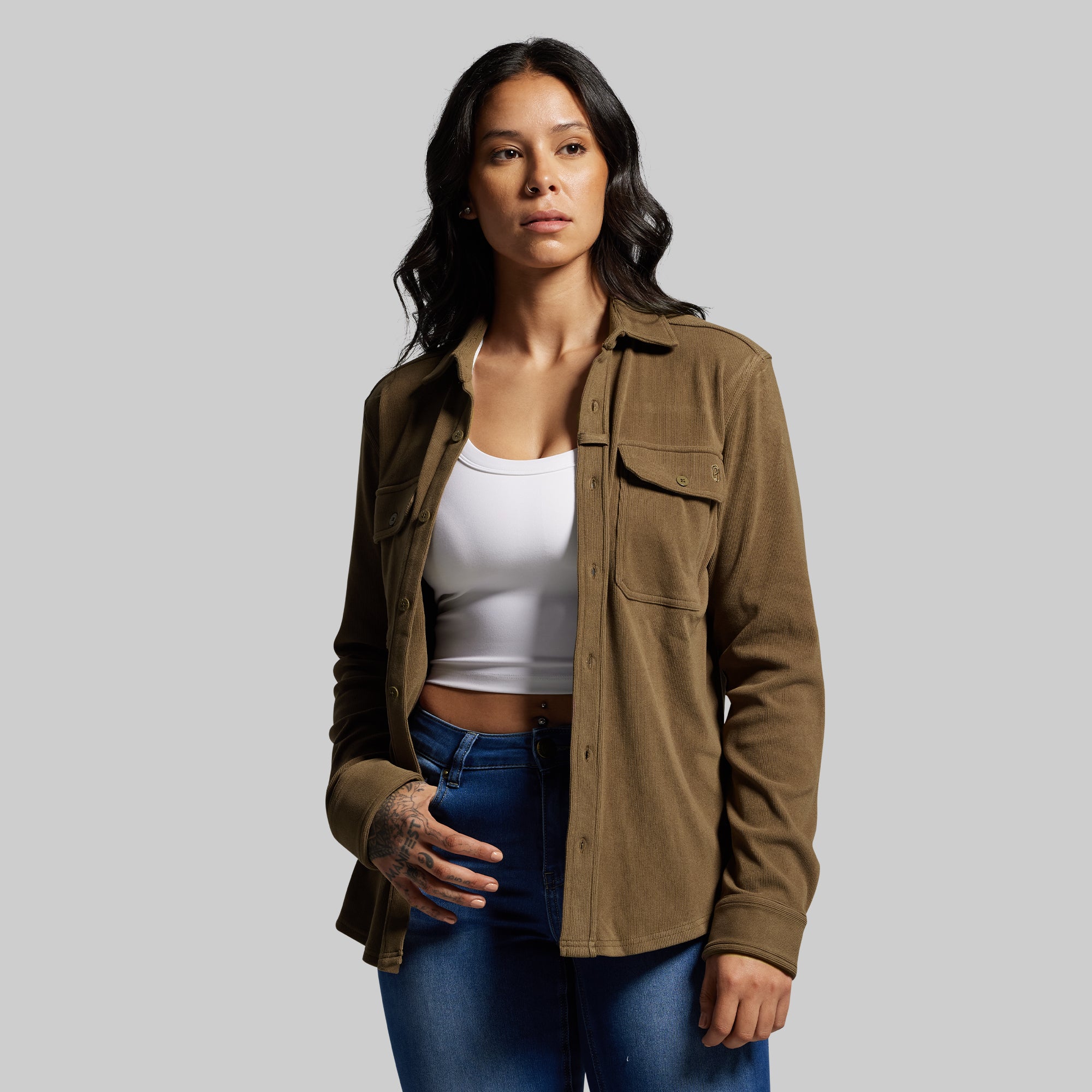 Woodsman Stretchy Corduroy (Coyote Brown) - Image 3