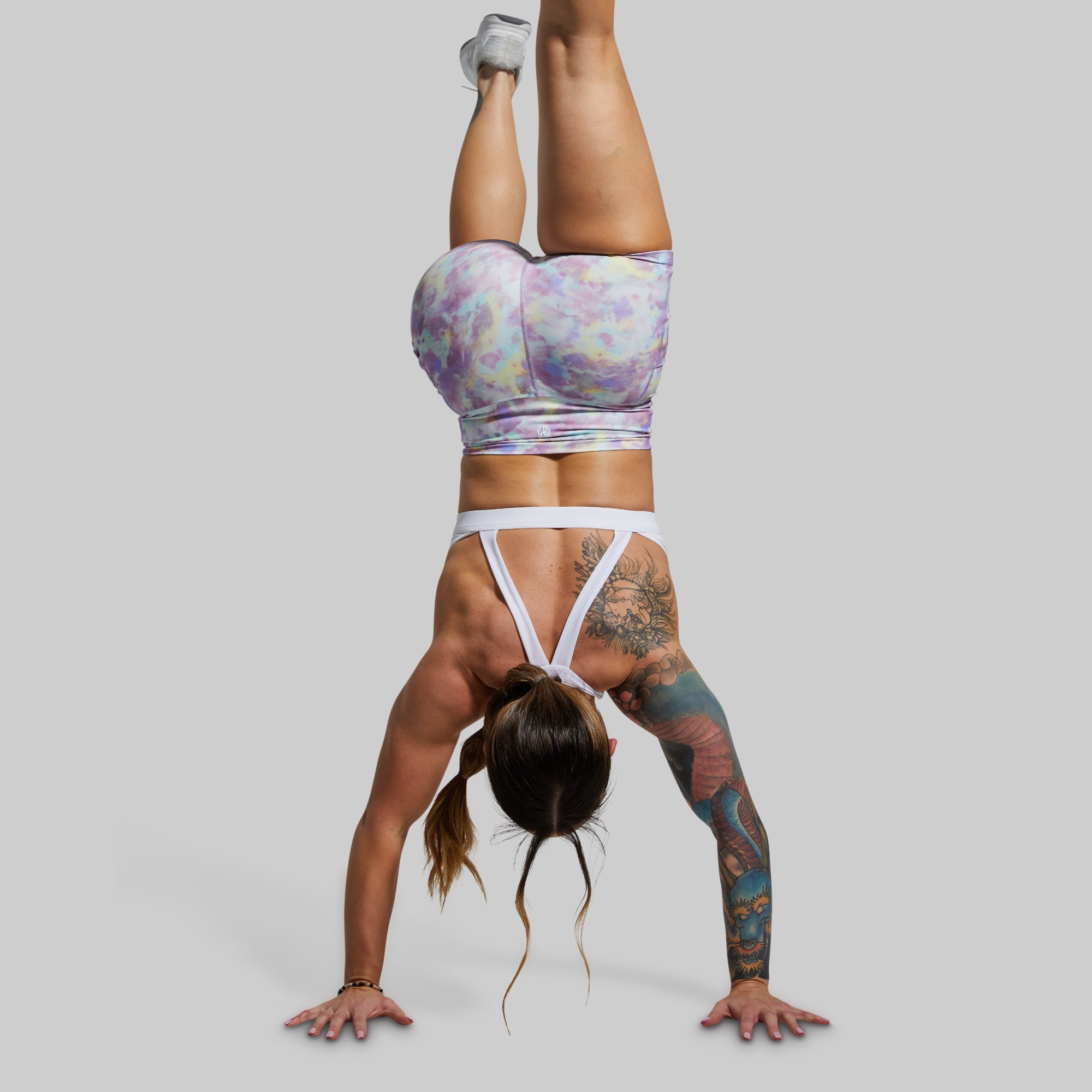 Shoots Sports Bra (White) - Image 5