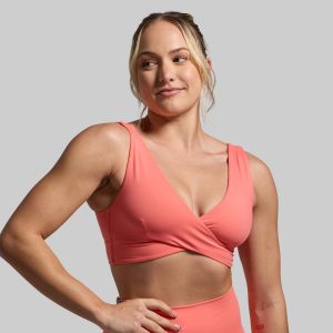 Embrace Sports Bra (Hot Peach)