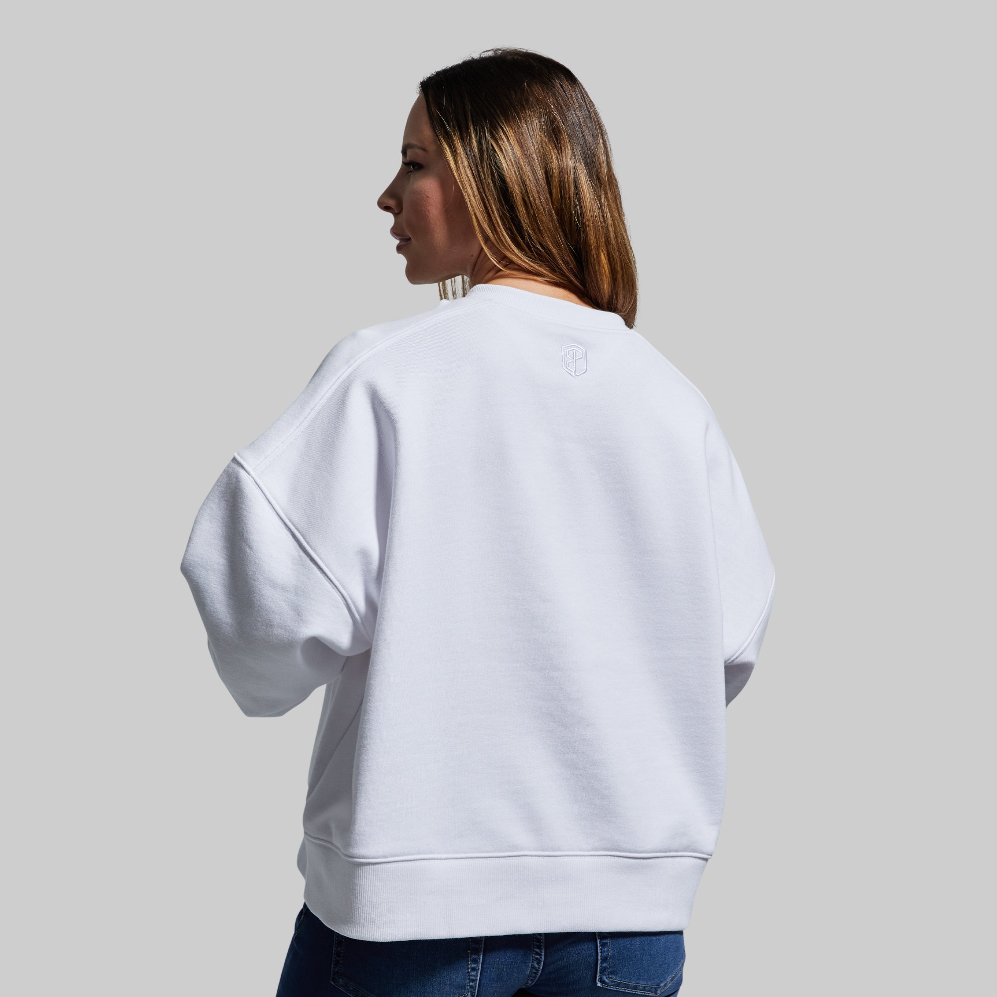 Pump Sweatshirt (White) - Image 4