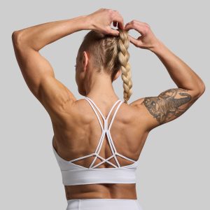 Untamed Sports Bra (White)