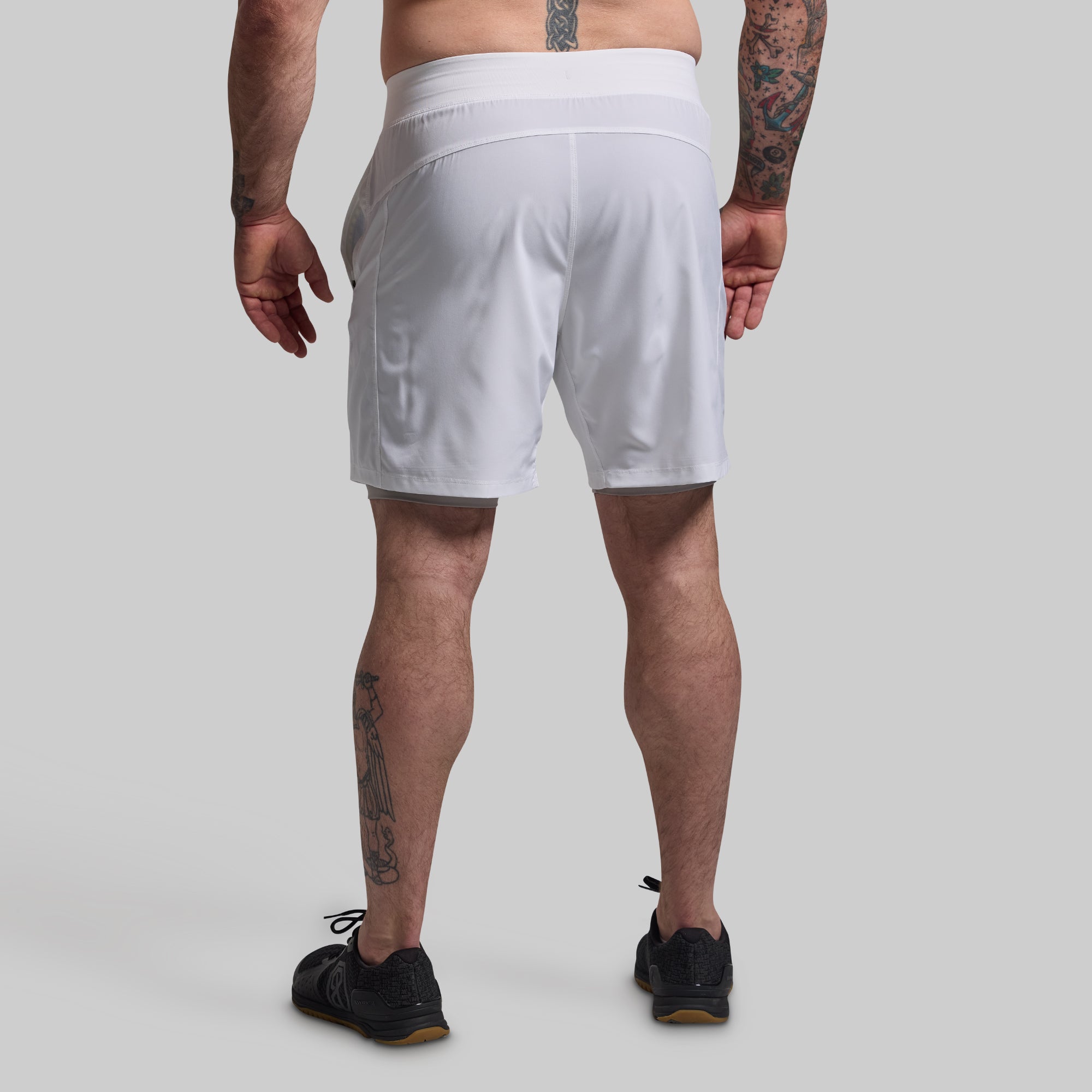 Versatile Short w/ Compression 7 (White) - Image 3