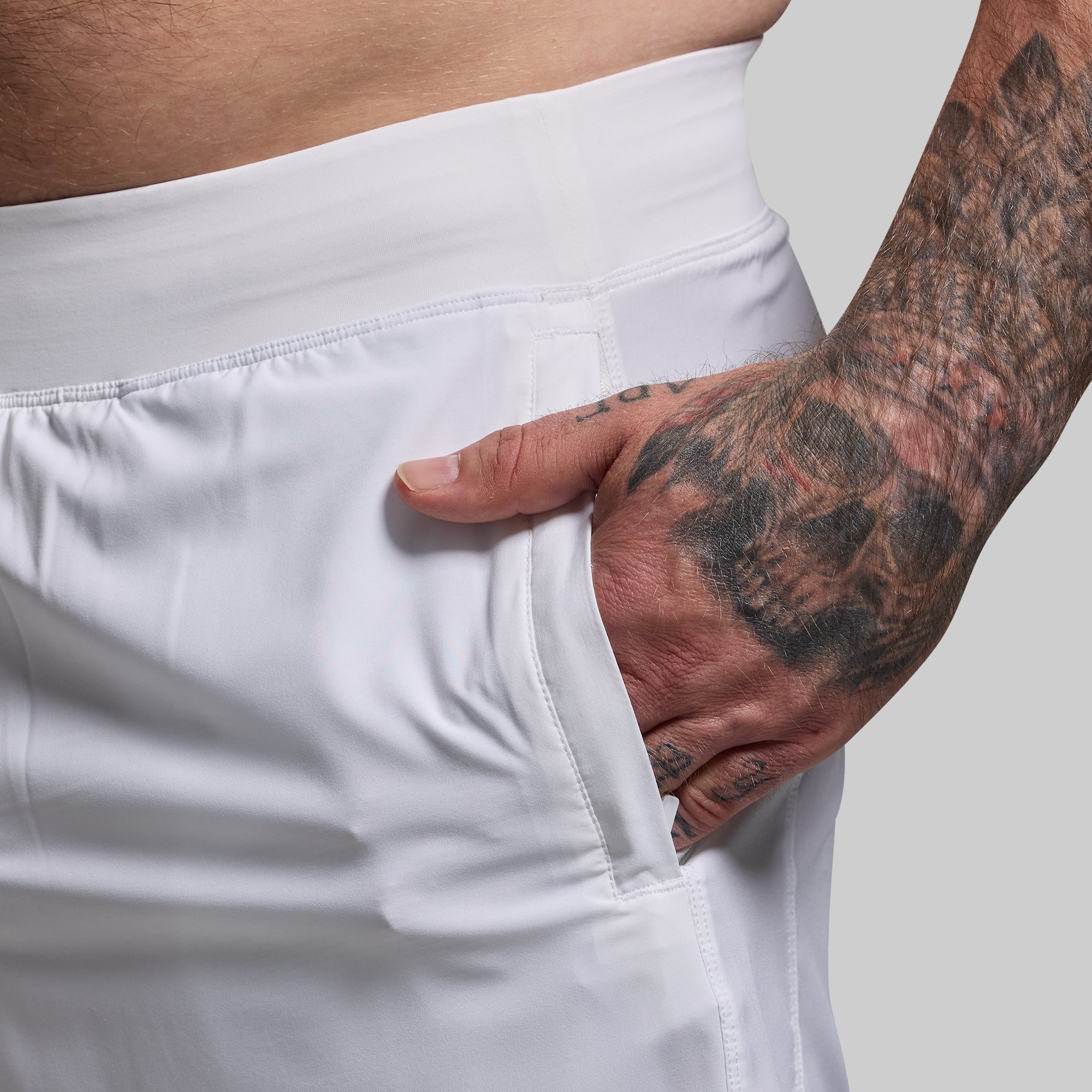 Versatile Short w/ Compression 7 (White) - Image 6