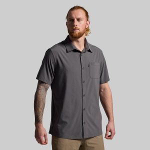 Voyager Button Up 2.0 (Gunmetal)