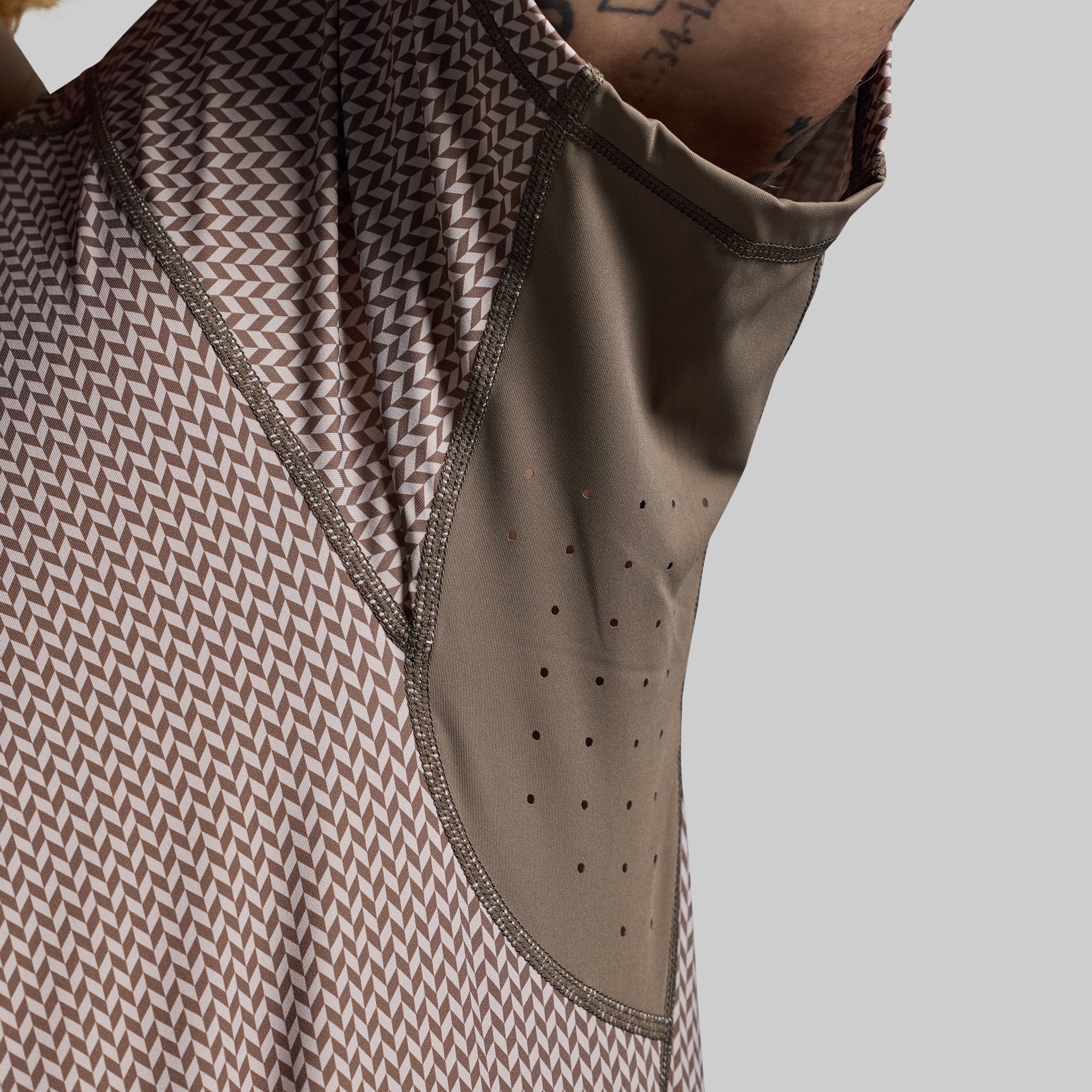 Men's Tek Polo (Gunmetal Check) - Image 4