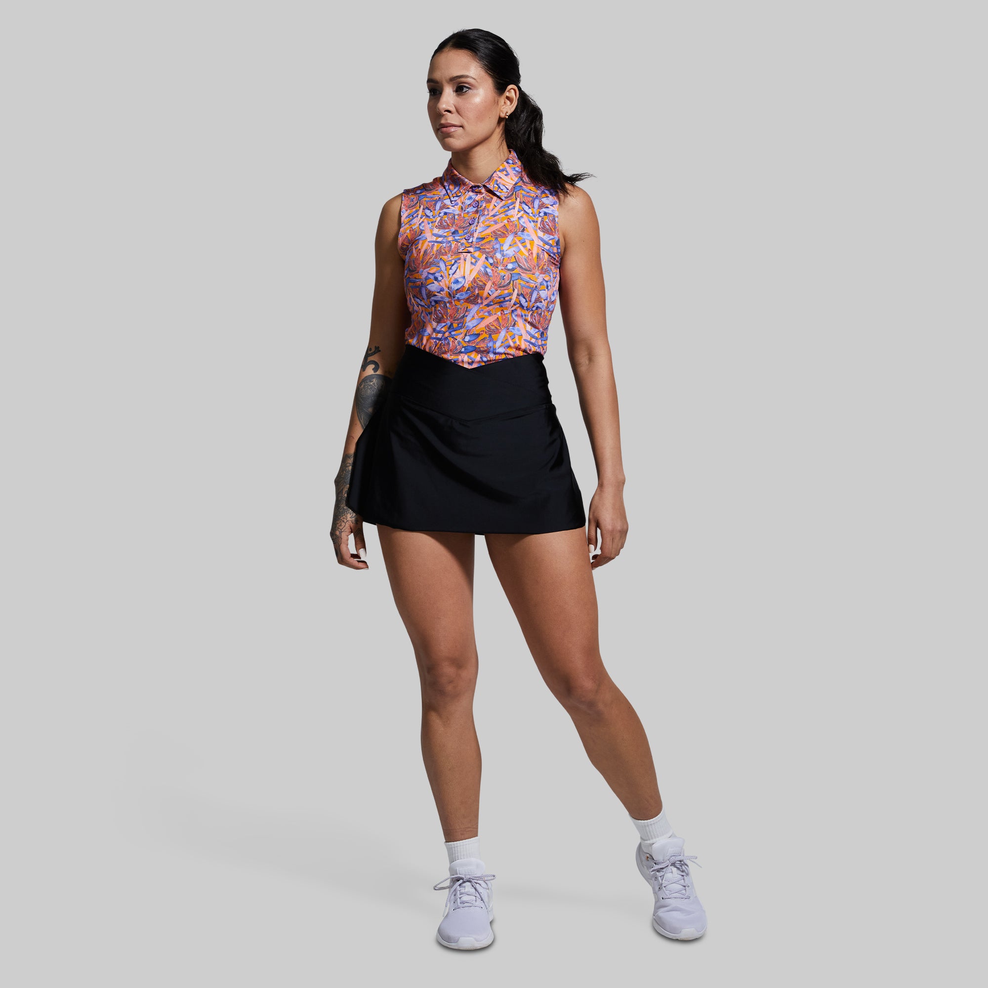 Victory Sleeveless Polo (Aster Jungle) - Image 5