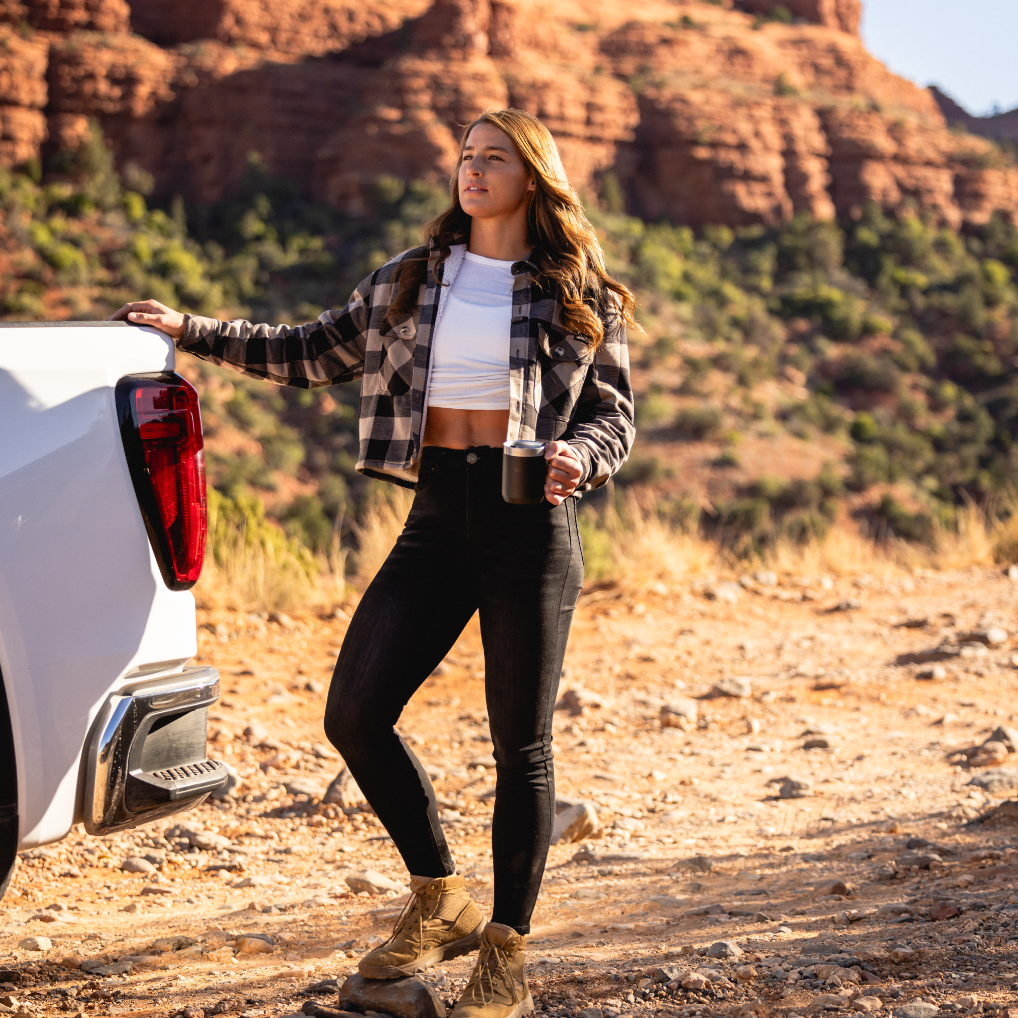 FLEX Stretchy High-Rise Skinny Jean (Black) - Image 2