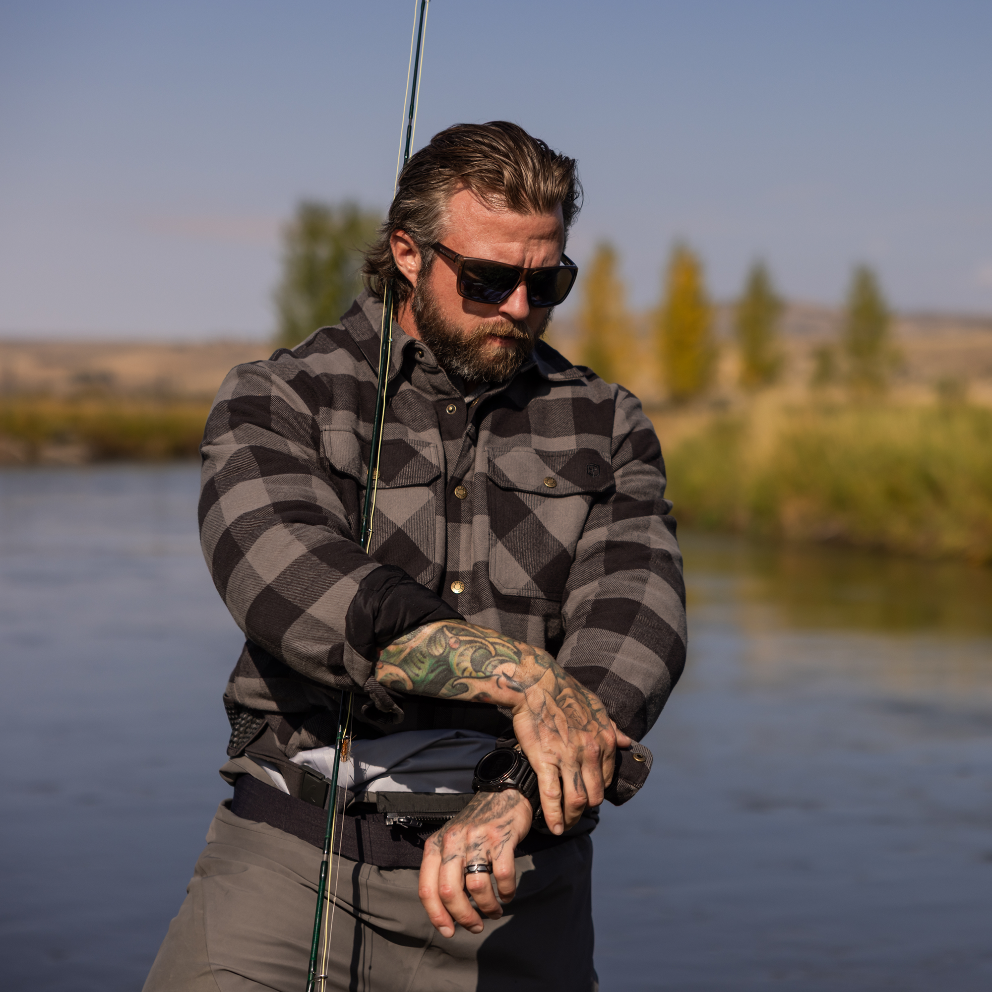 Men's Timber Jacket (Smoke) - Image 2