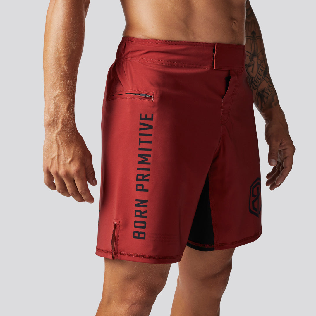 American Defender Short Velcro 3.0 (Crimson) - Image 3
