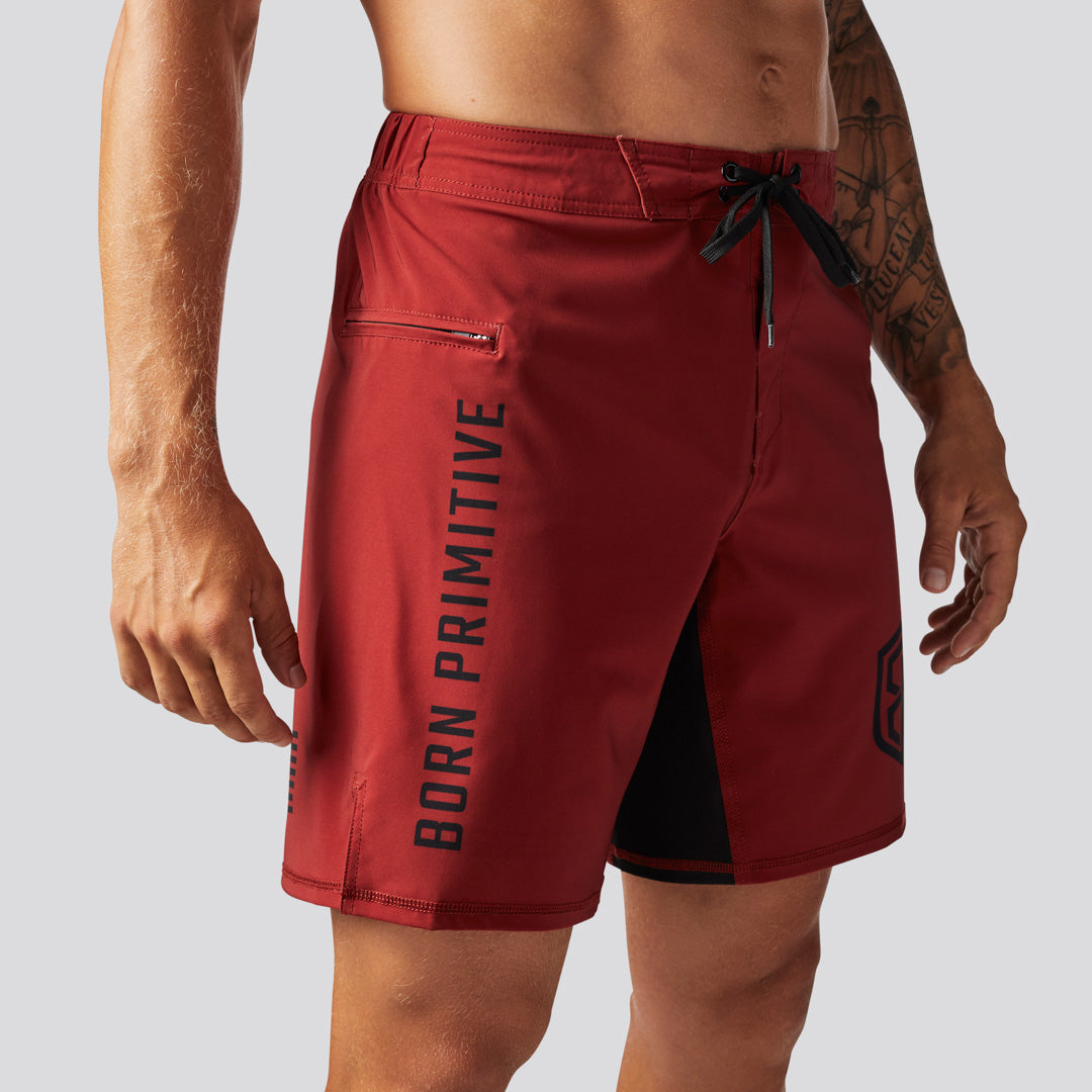 American Defender Short Tie 3.0 (Crimson) - Image 2