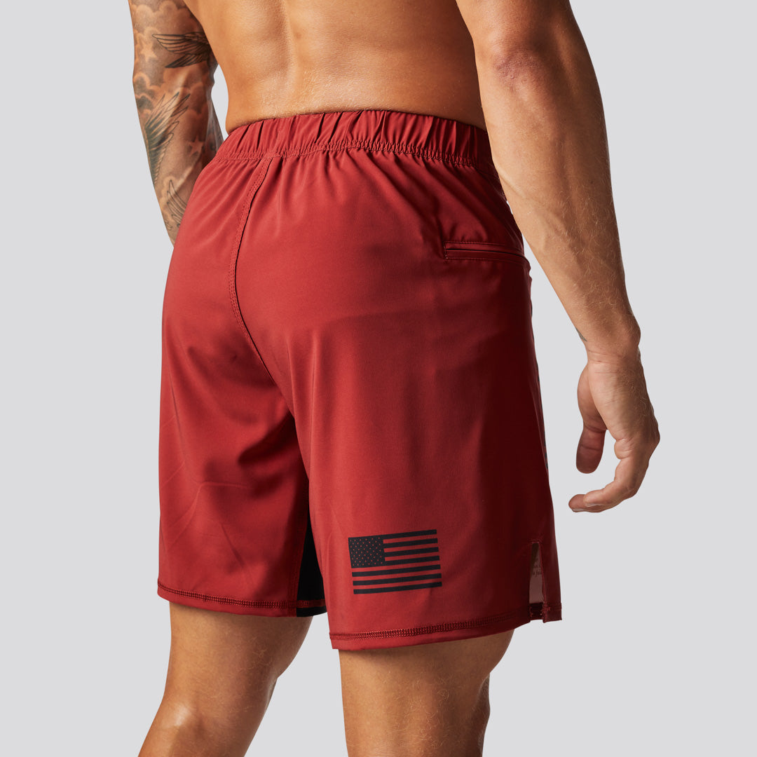 American Defender Short Tie 3.0 (Crimson) - Image 3