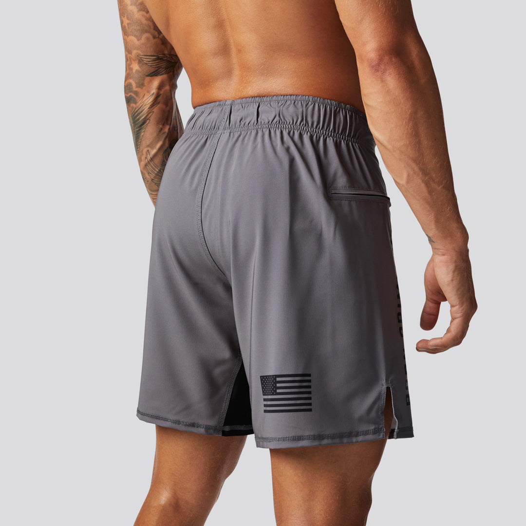 American Defender Short Velcro 3.0 (Gunmetal Grey) - Image 3