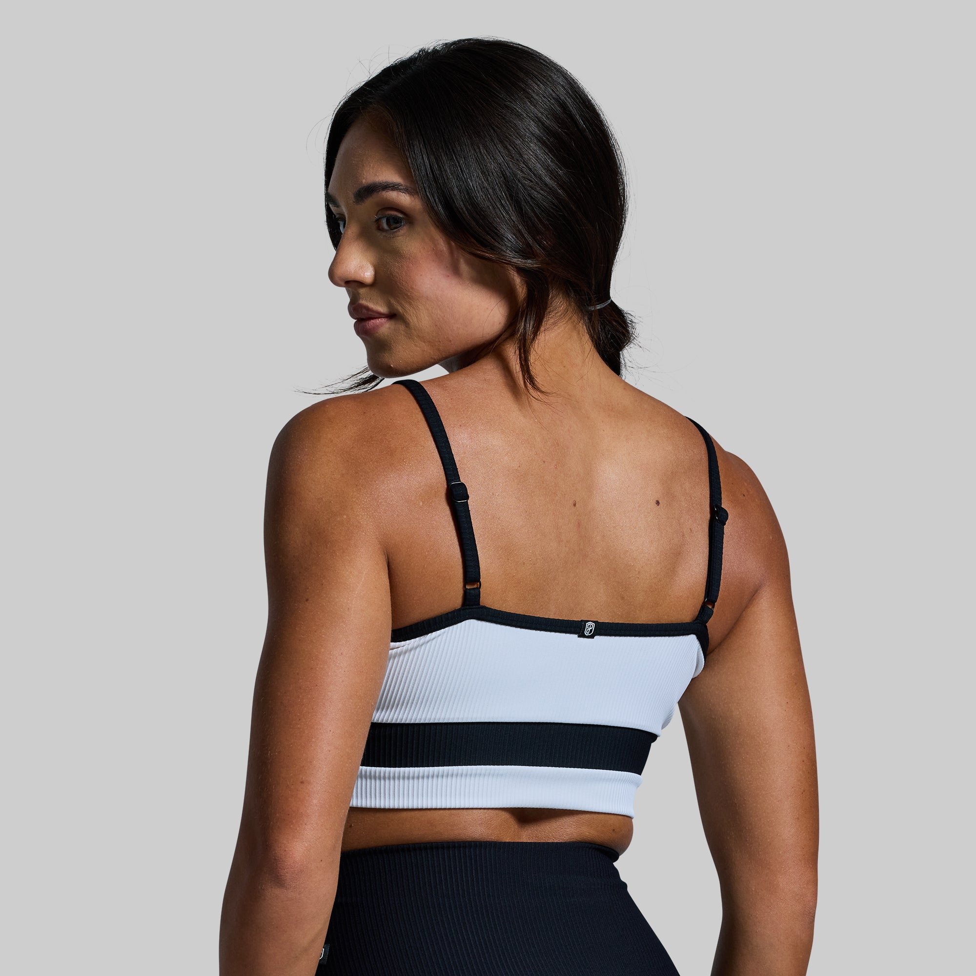 Out of Line Sports Bra (White) - Image 2
