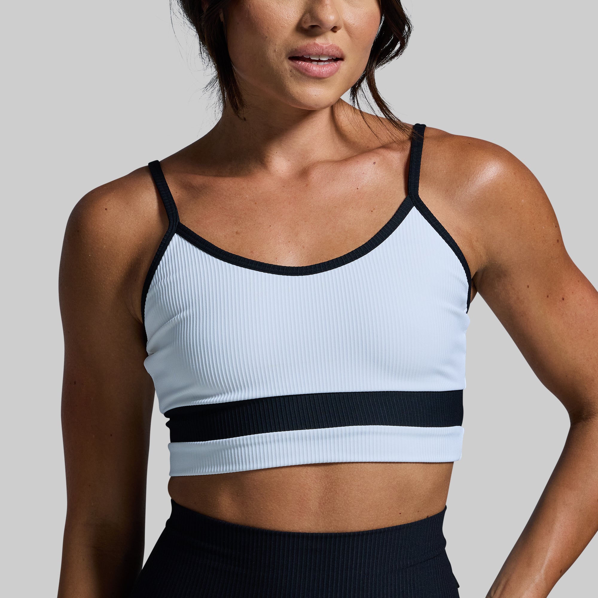 Out of Line Sports Bra (White) - Image 3